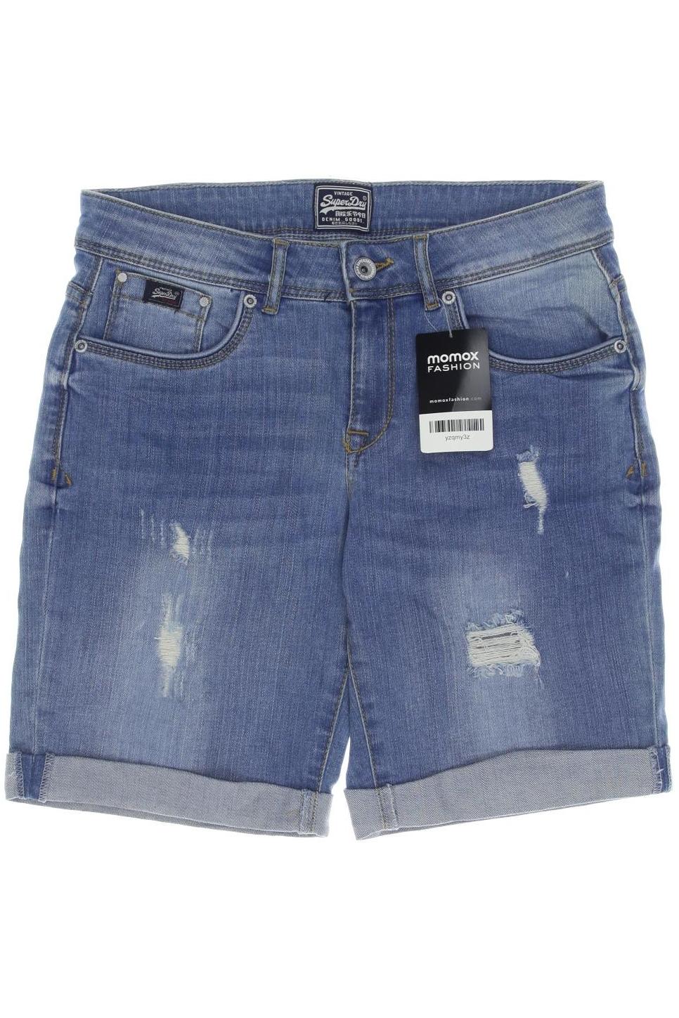 

Superdry Damen Shorts, blau, Gr. 29