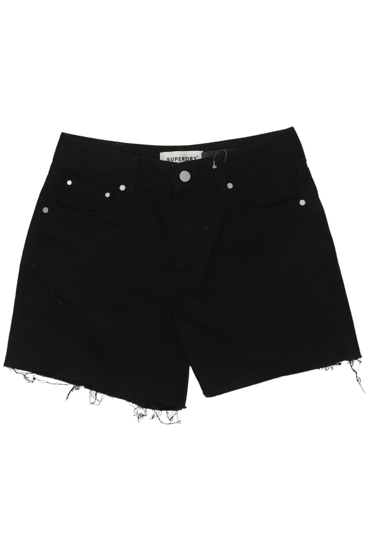 

Superdry Damen Shorts, schwarz, Gr. 27