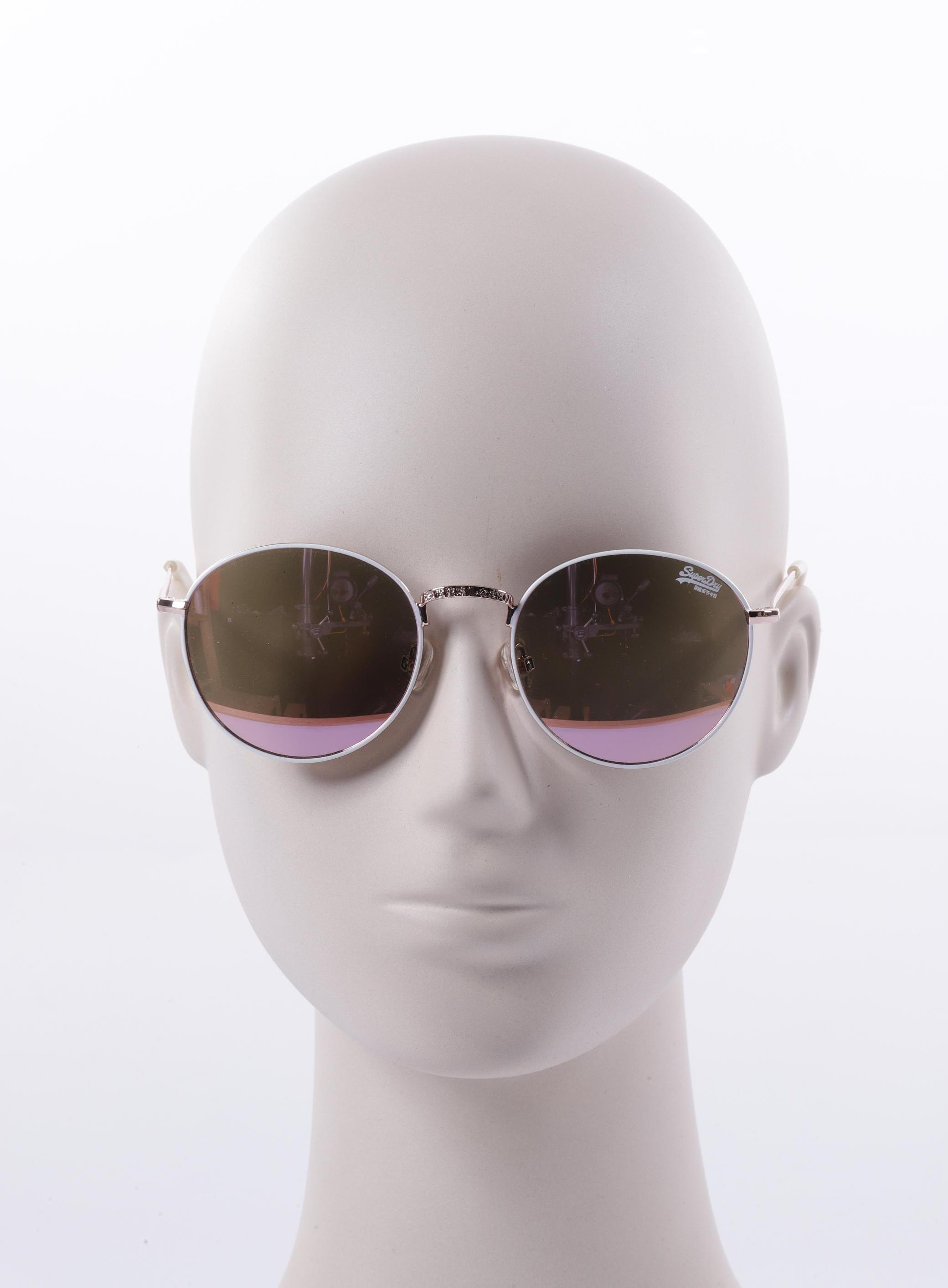 

Superdry Damen Sonnenbrille, weiß, Gr.