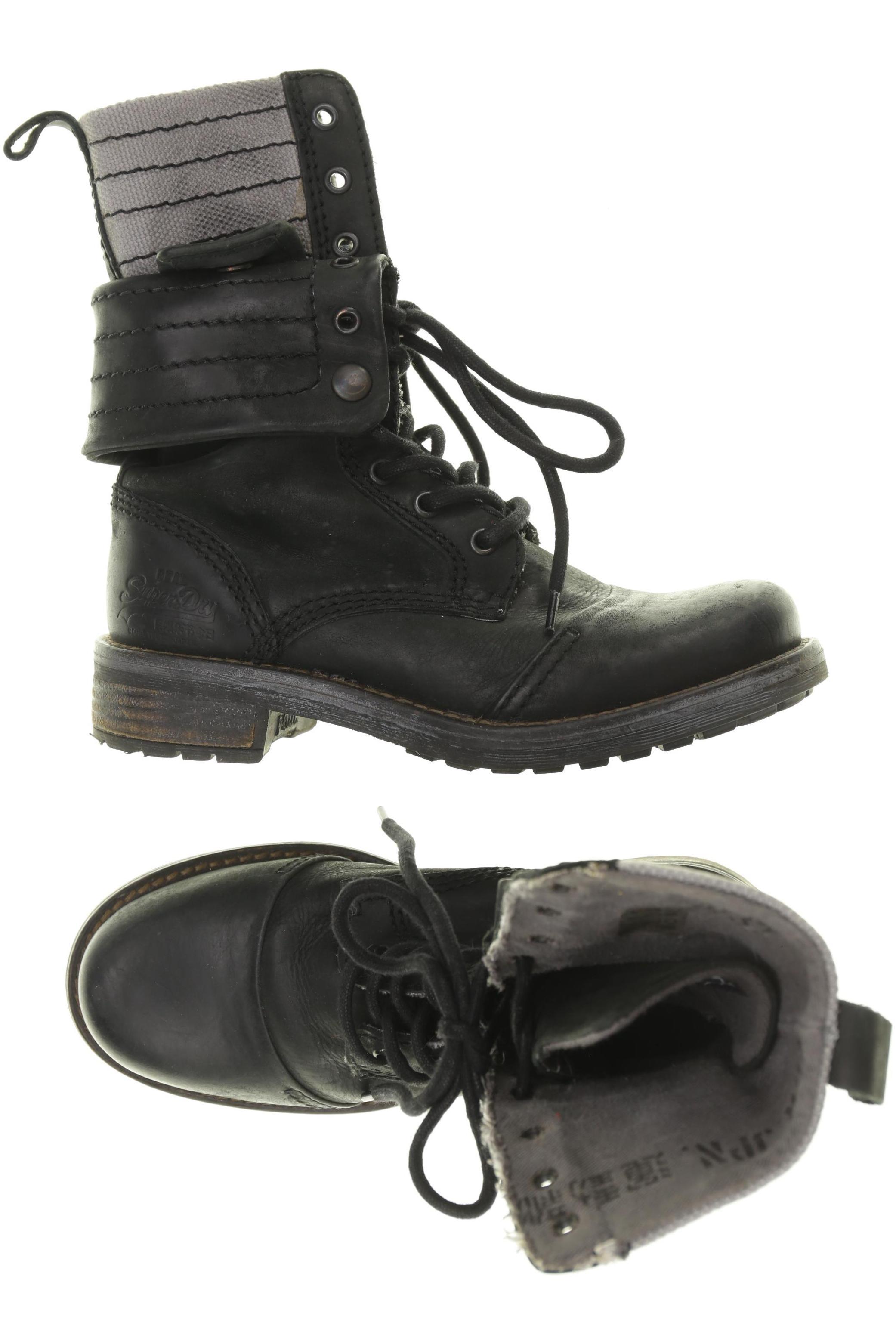 

Superdry Damen Stiefel, schwarz, Gr. 38