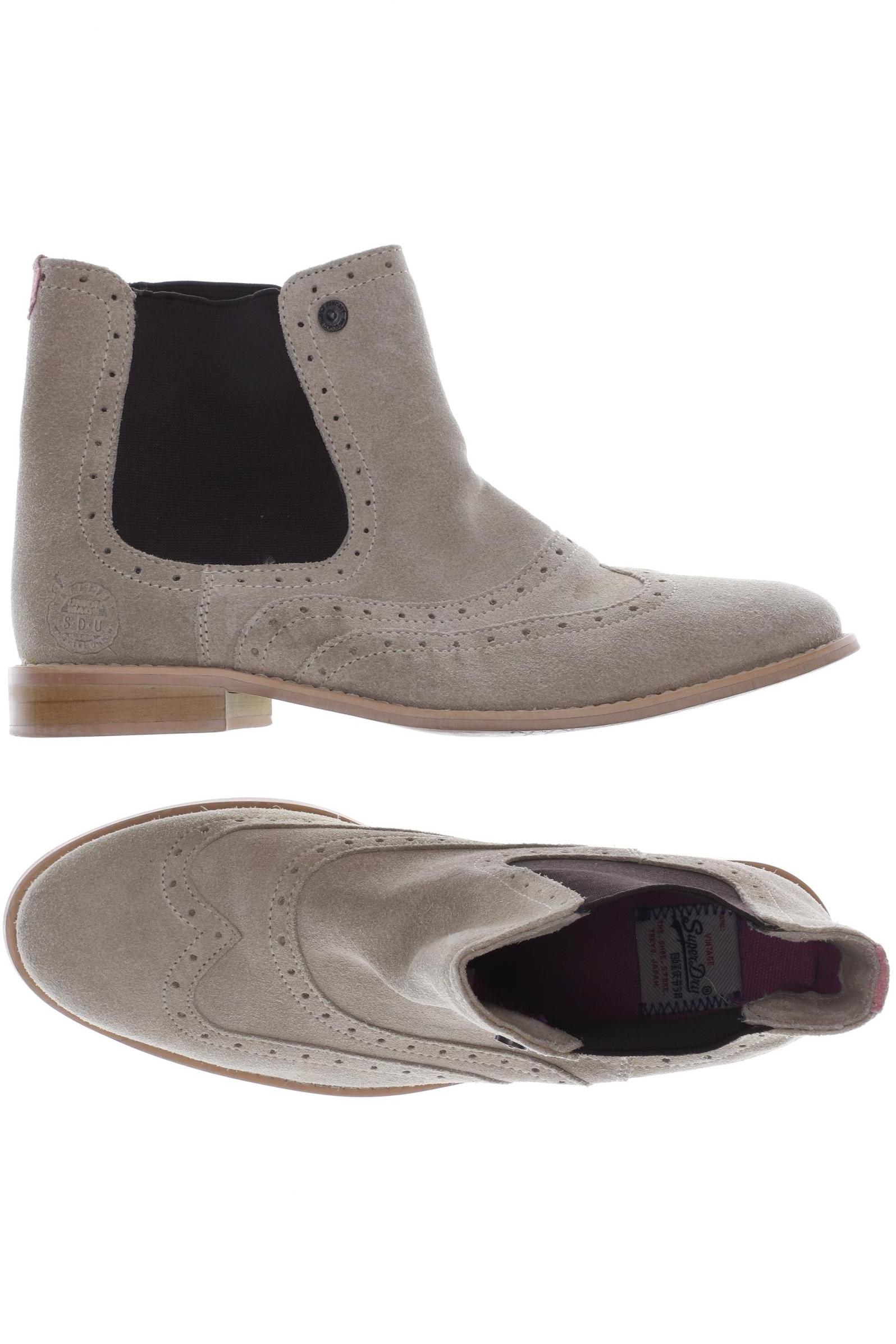 

Superdry Damen Stiefelette, beige, Gr. 40