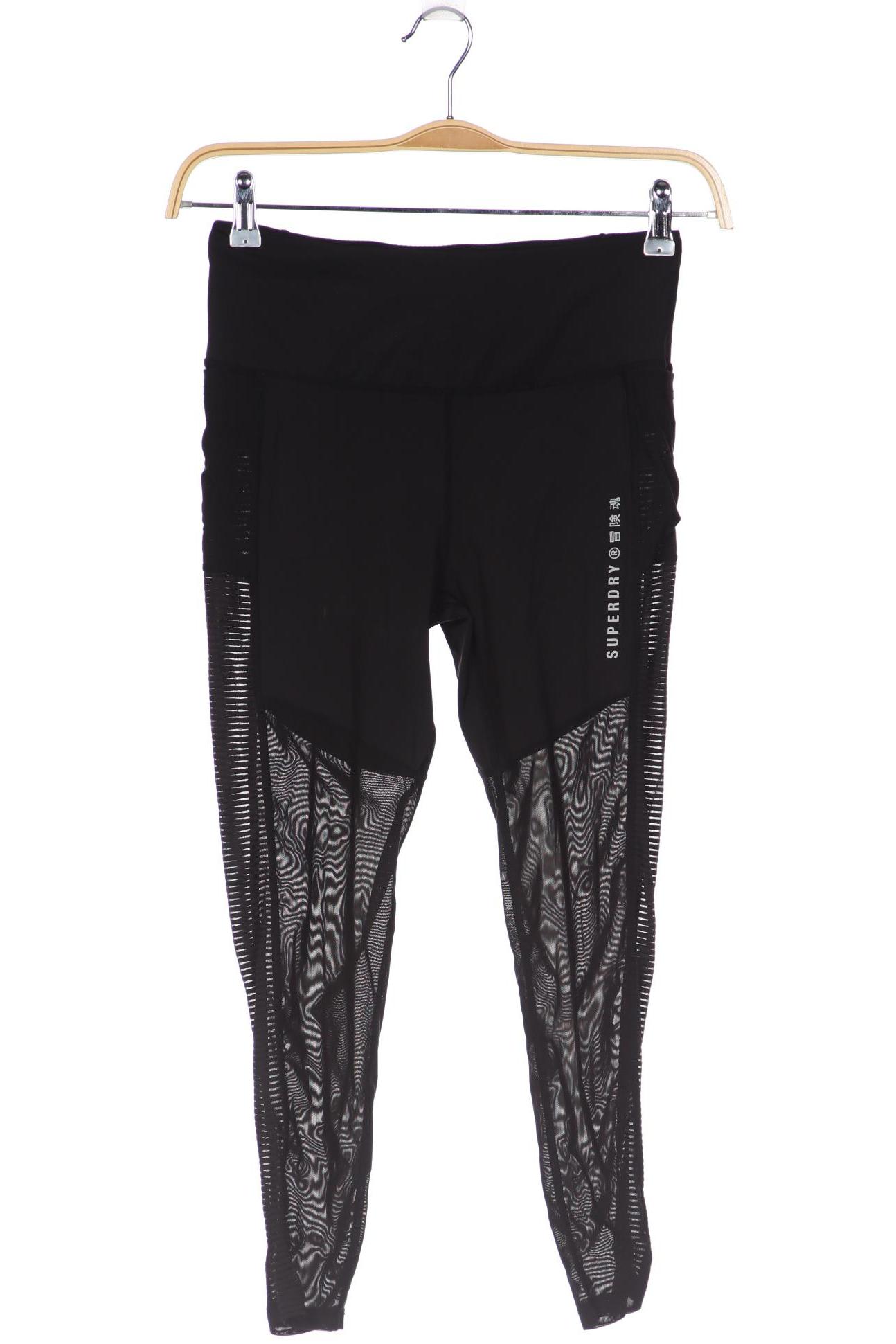 

Superdry Damen Stoffhose, schwarz