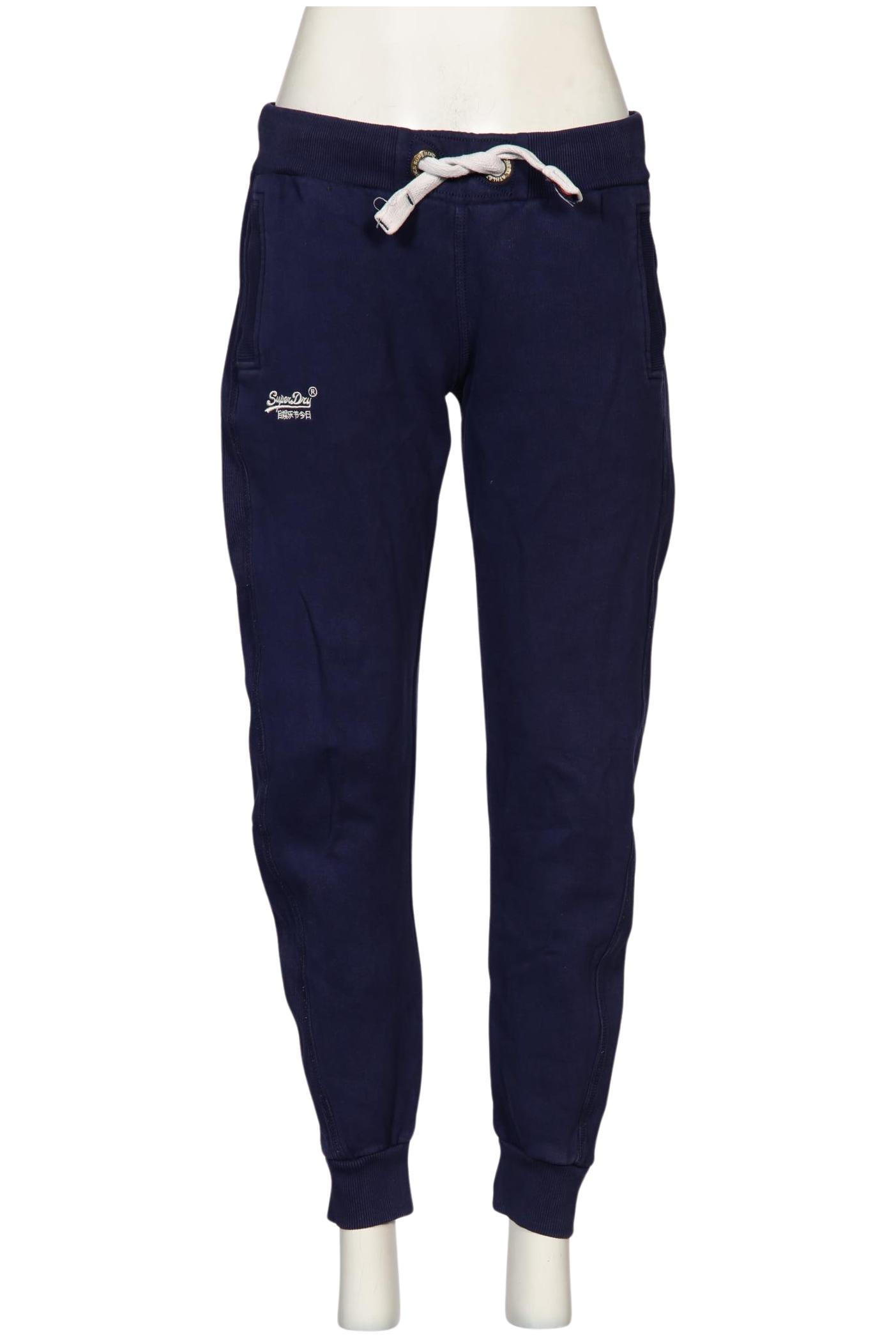 

Superdry Damen Stoffhose, marineblau, Gr. 0