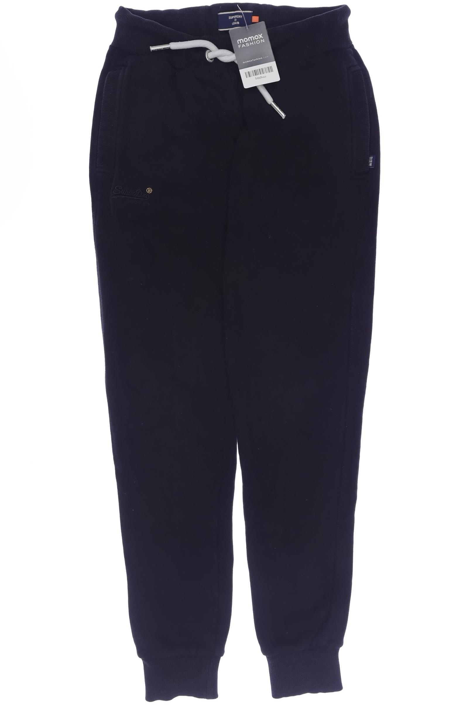 

Superdry Damen Stoffhose, schwarz, Gr. 36