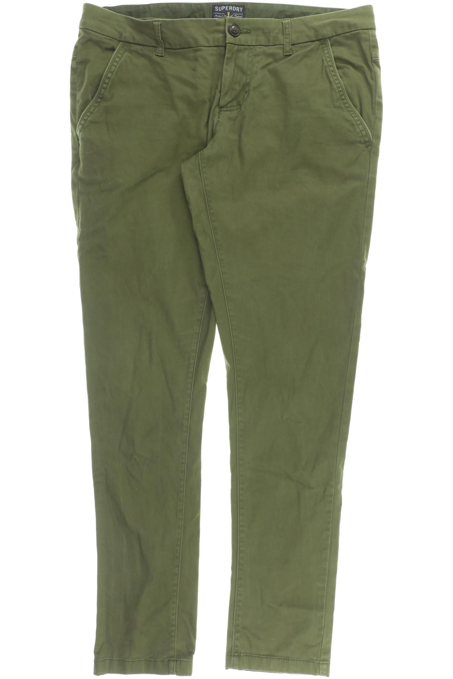 

Superdry Damen Stoffhose, grün, Gr.
