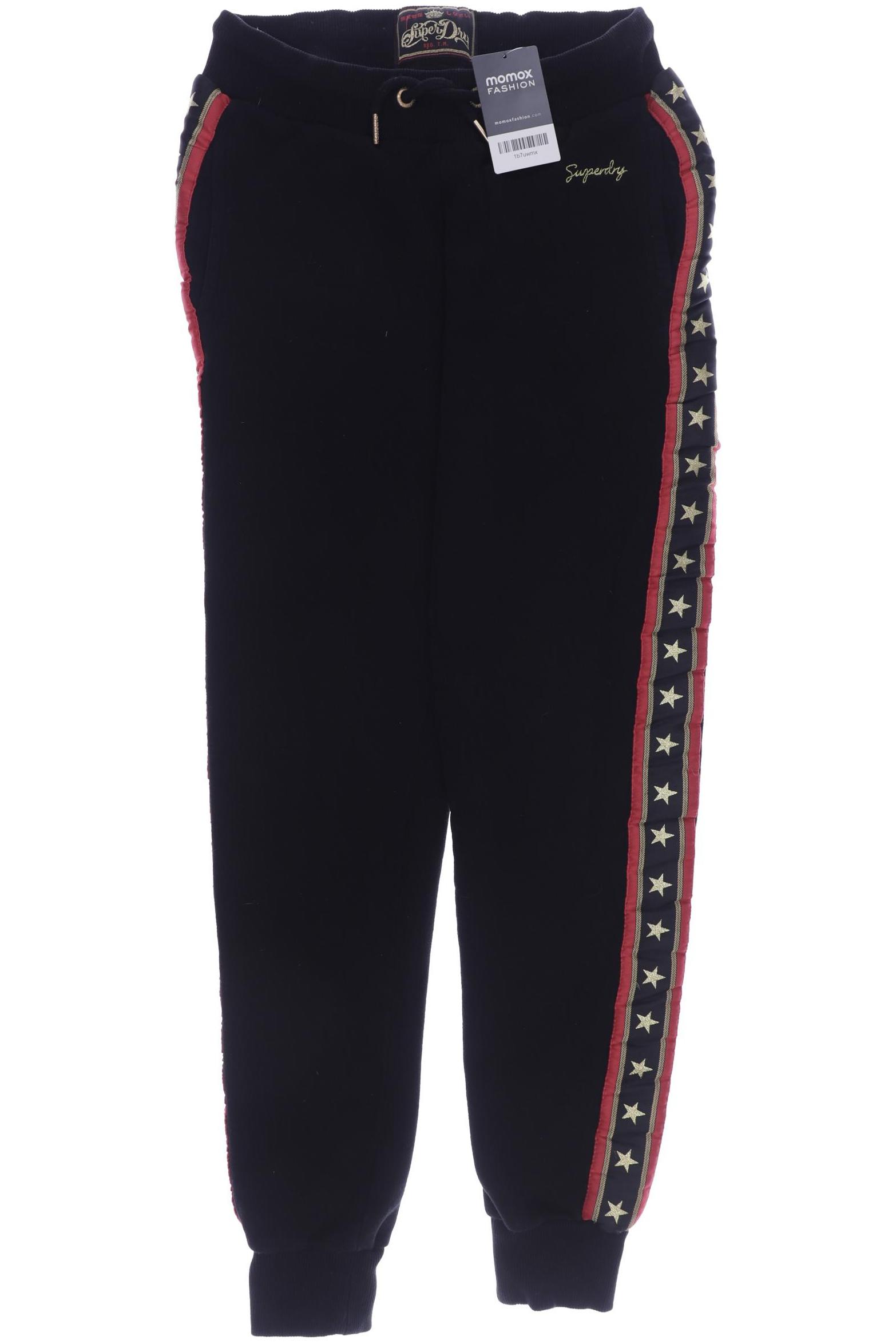 

Superdry Damen Stoffhose, schwarz