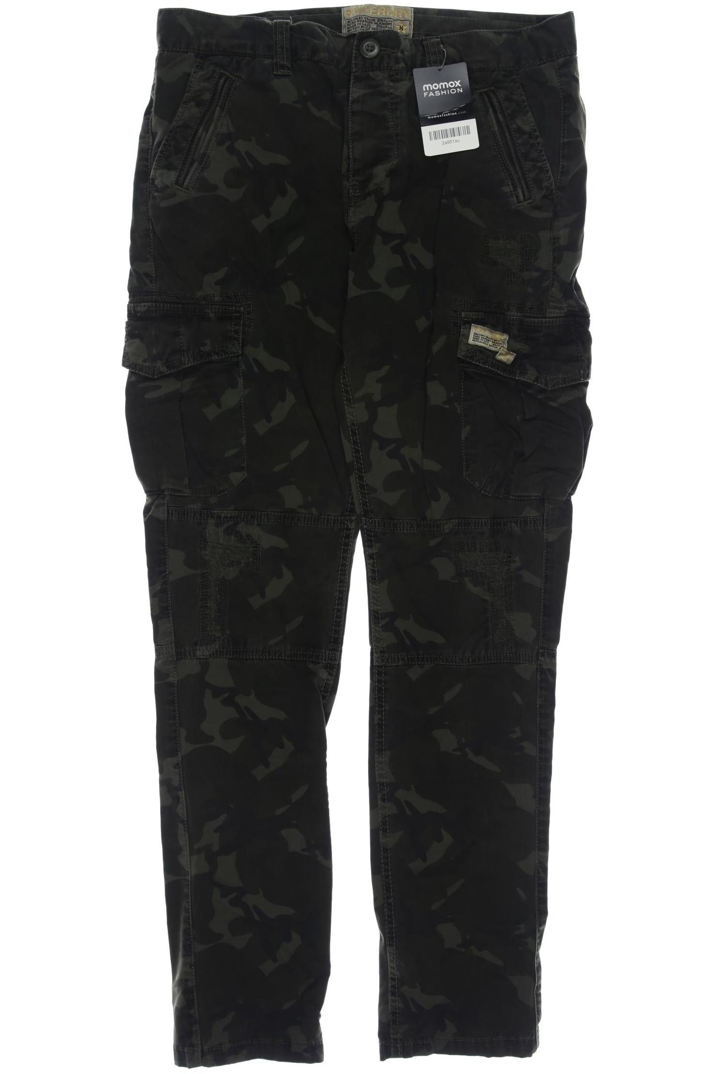 

Superdry Damen Stoffhose, grün, Gr. 38