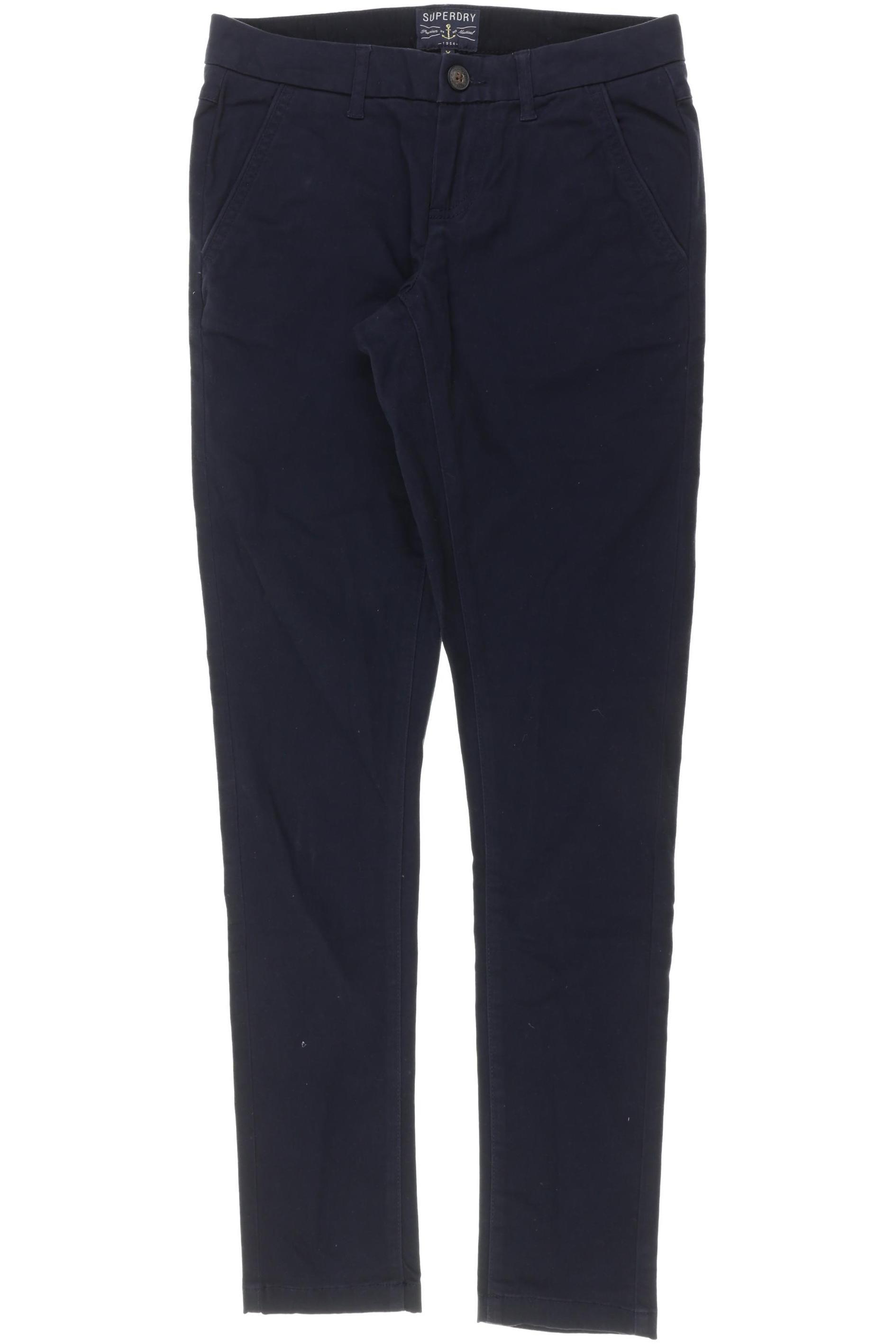 

Superdry Damen Stoffhose, blau, Gr.