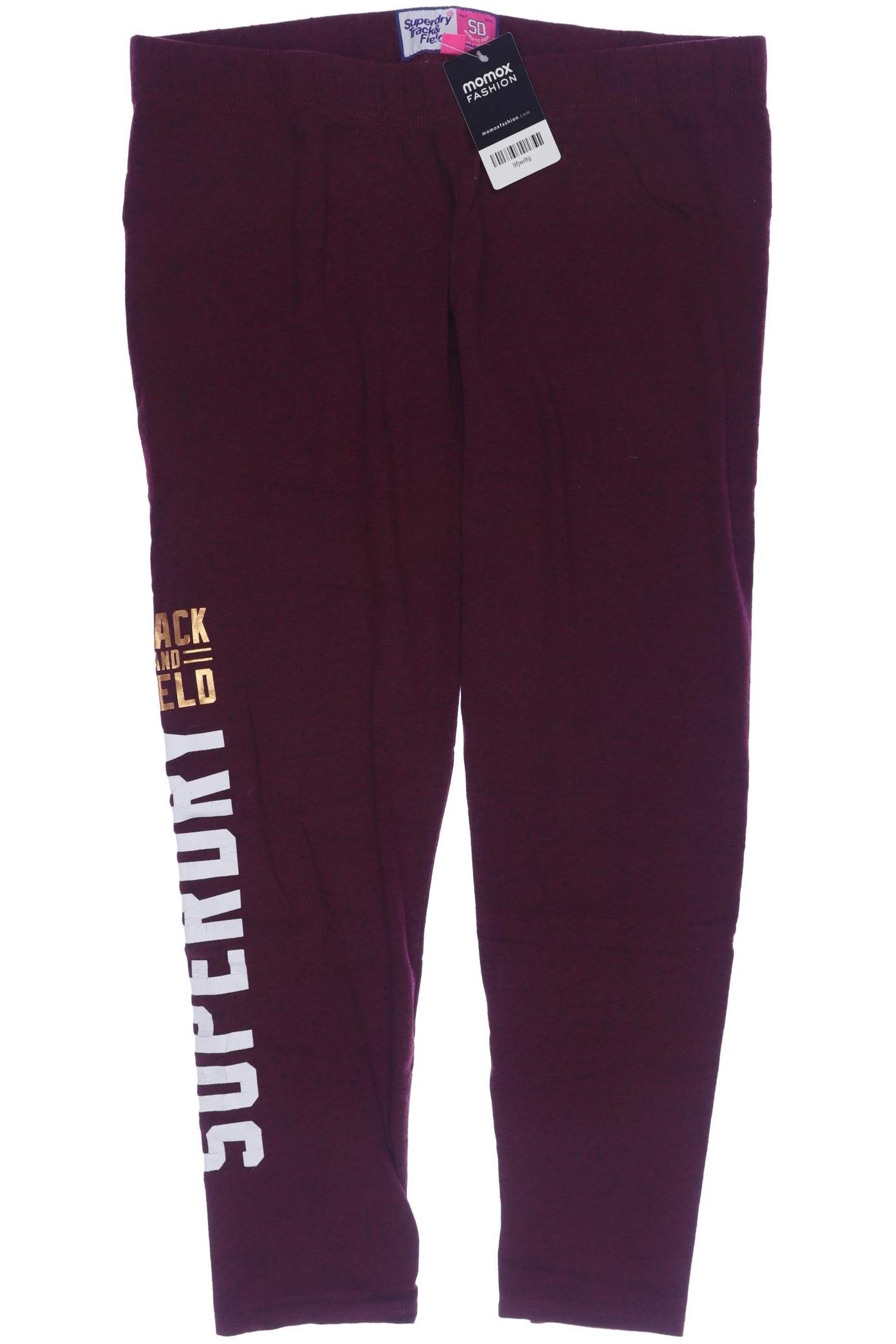 

Superdry Damen Stoffhose, bordeaux, Gr. 0