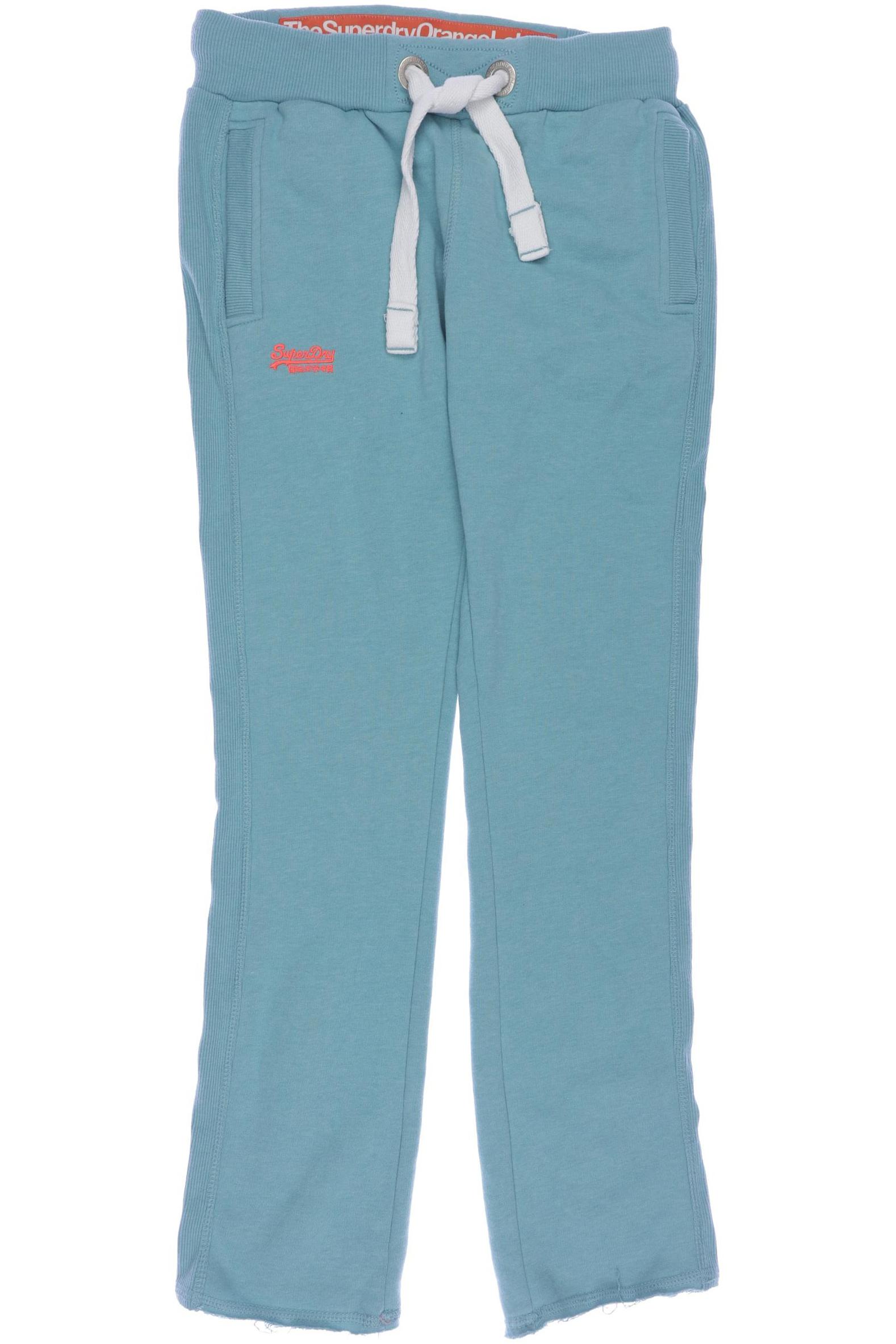 

Superdry Damen Stoffhose, türkis, Gr. 0