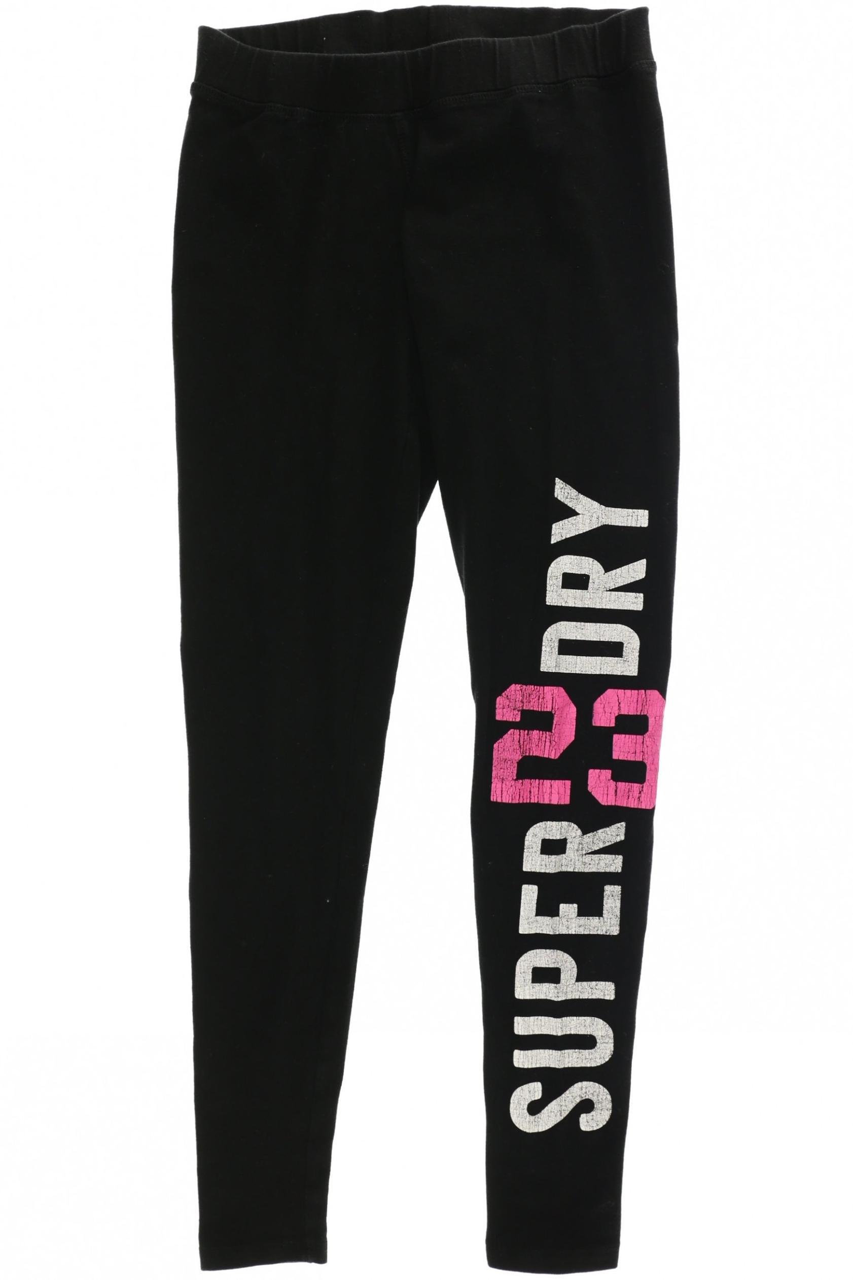 

Superdry Damen Stoffhose, schwarz, Gr.