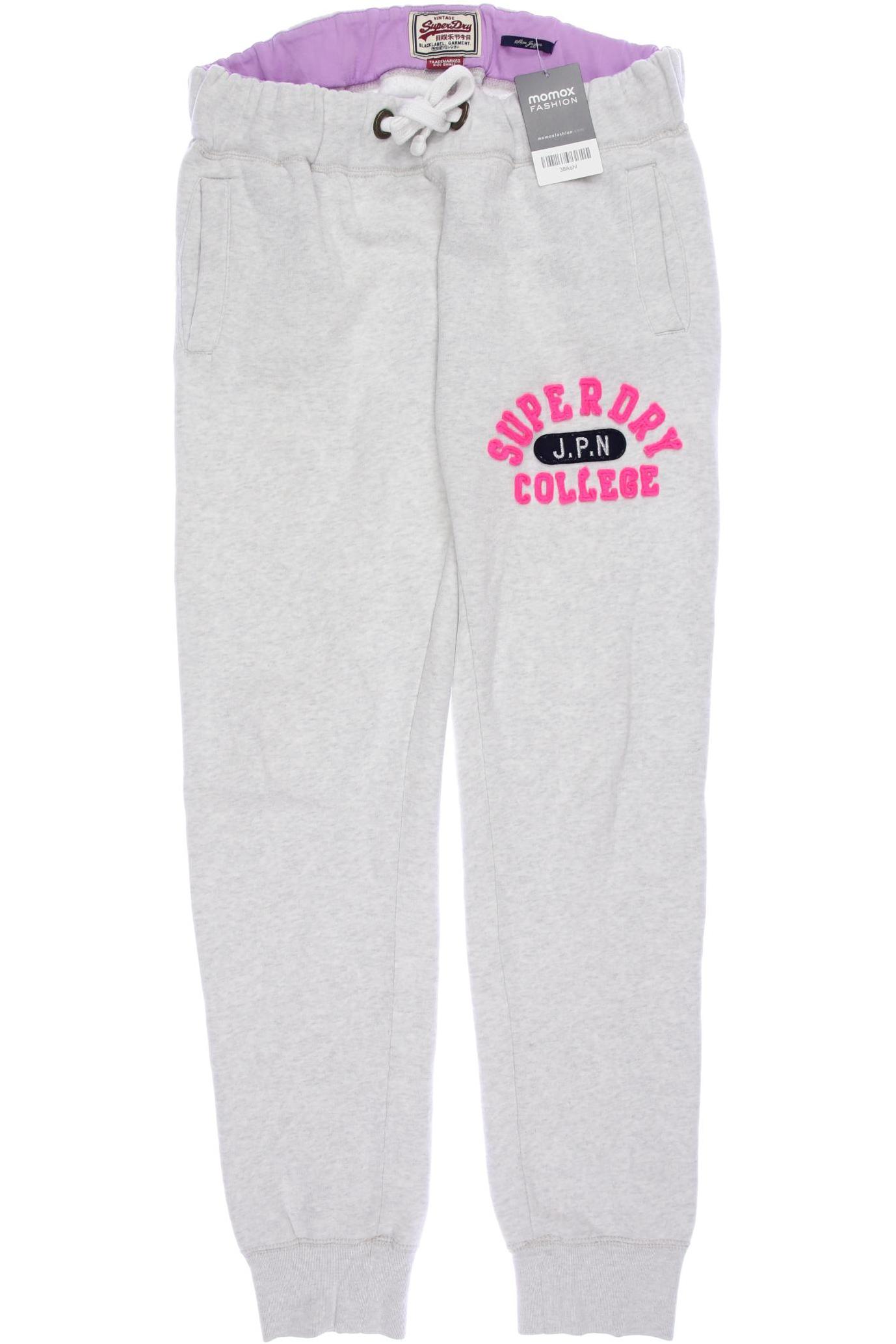 

Superdry Damen Stoffhose, grau, Gr. 0