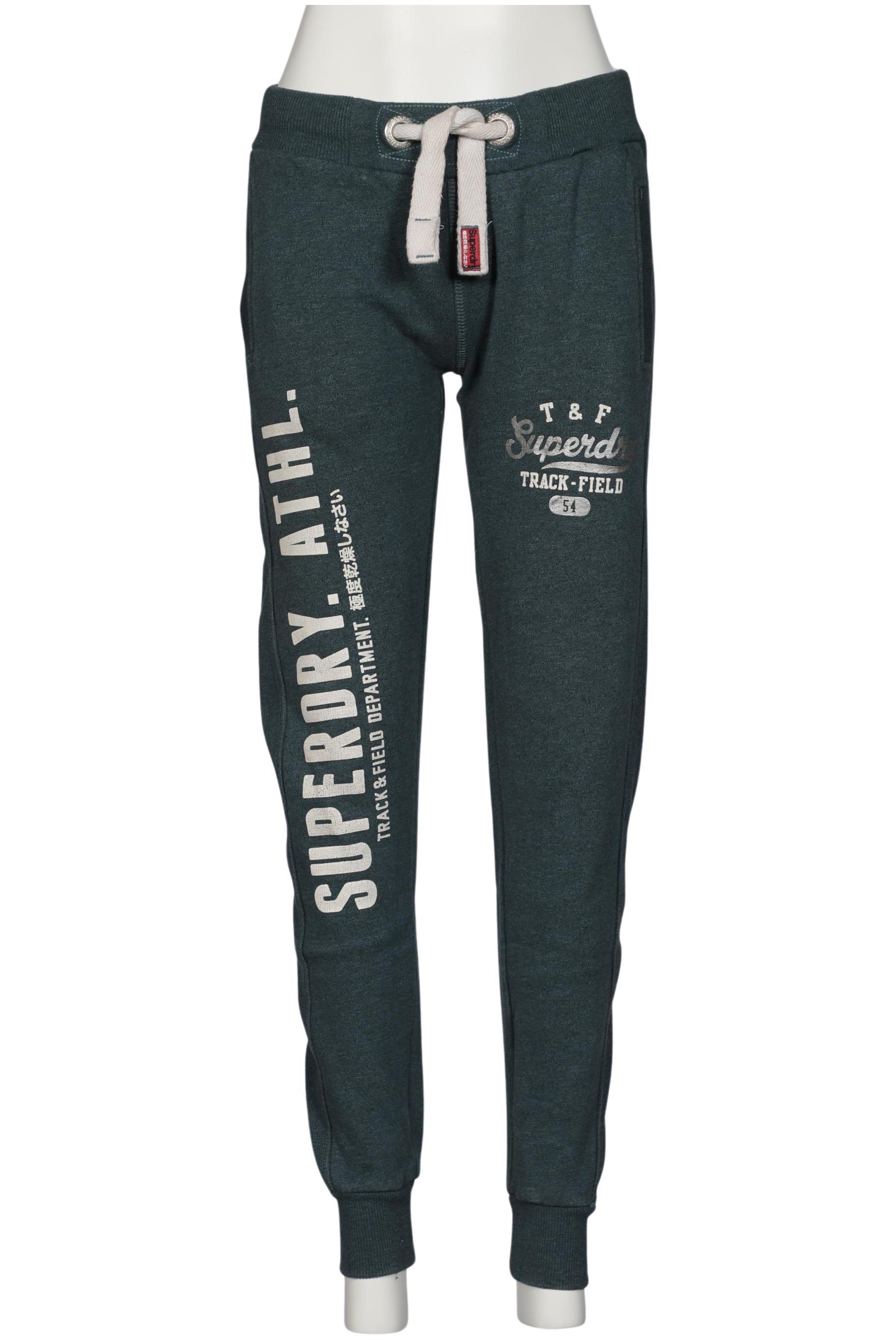 

Superdry Damen Stoffhose, türkis, Gr. 0