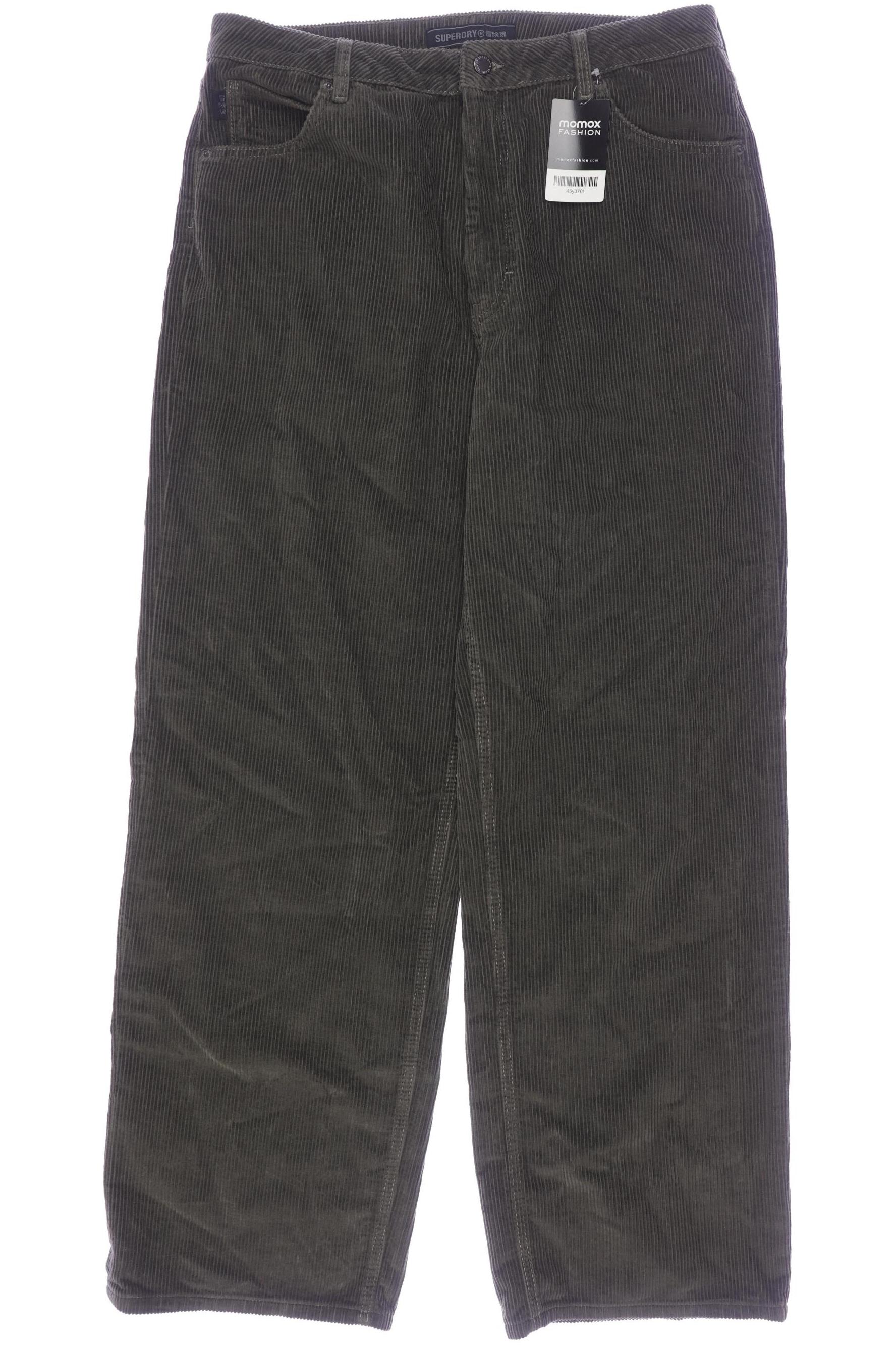 

Superdry Damen Stoffhose, grün, Gr. 34