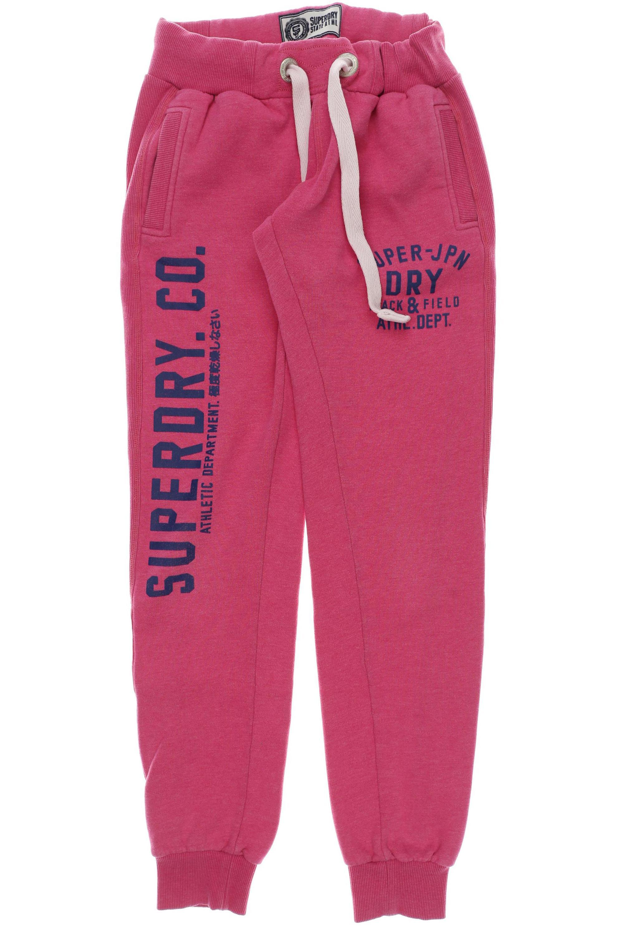 

Superdry Damen Stoffhose, pink, Gr.