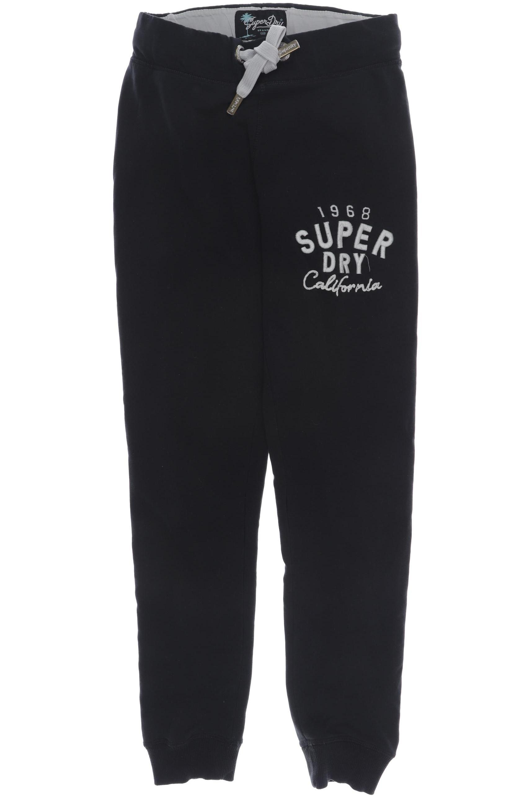 

Superdry Damen Stoffhose, schwarz, Gr. 0