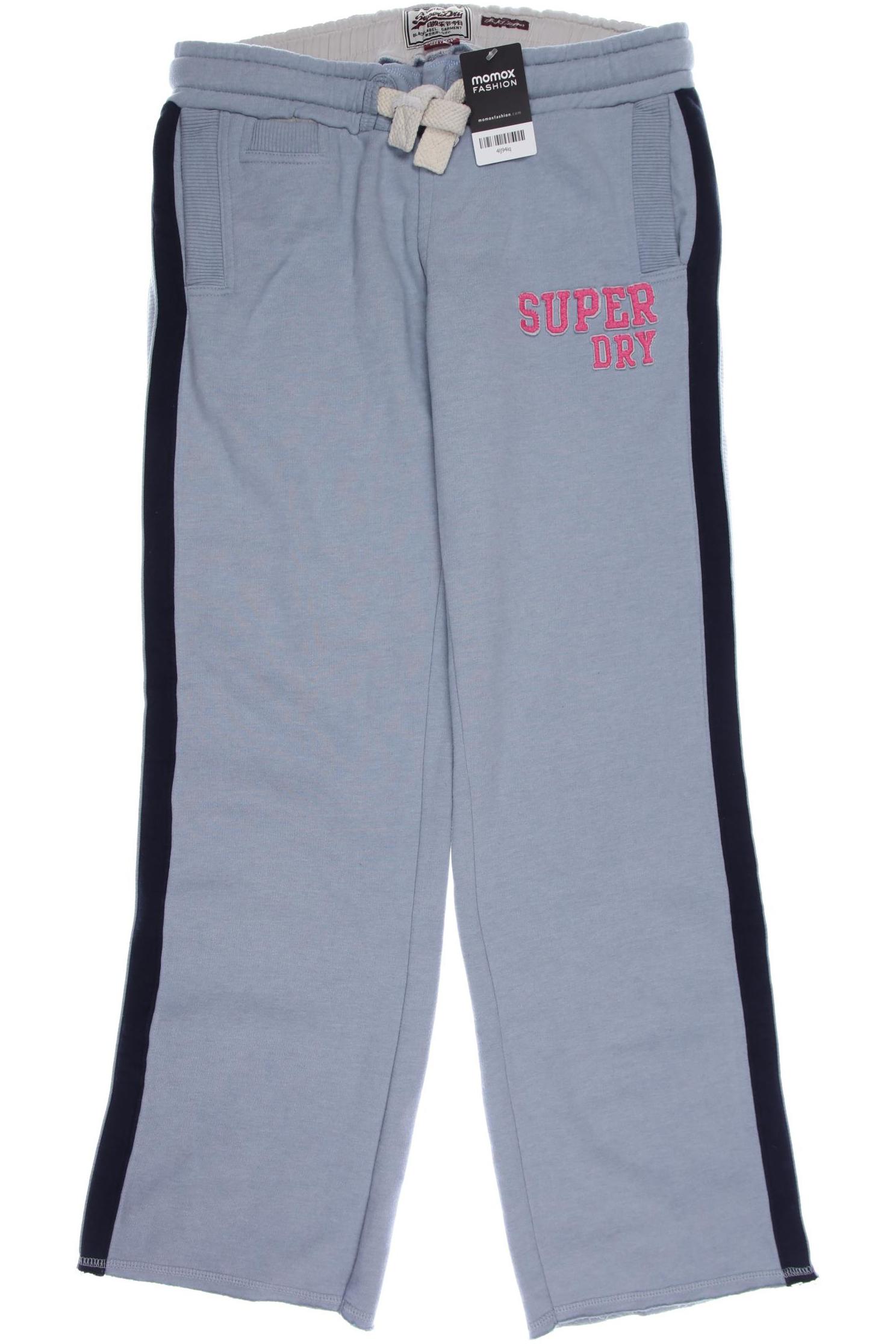 

Superdry Damen Stoffhose, hellblau, Gr. 0