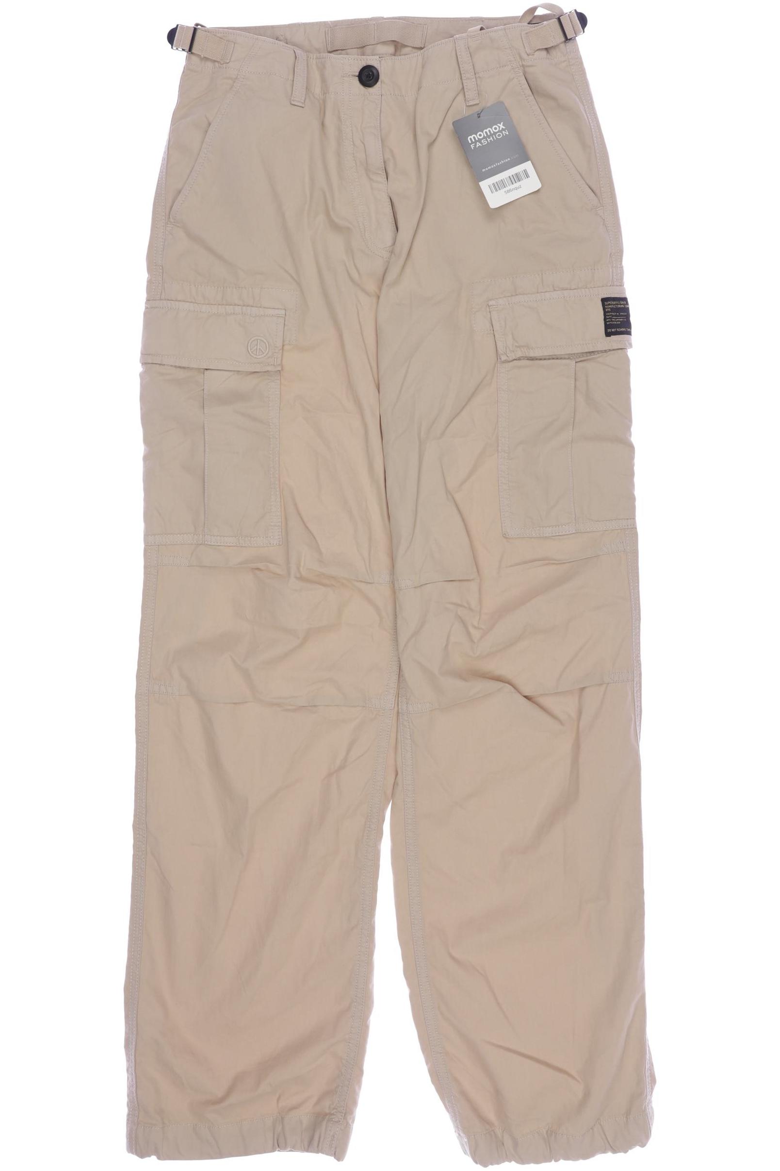 

Superdry Damen Stoffhose, beige, Gr. 24