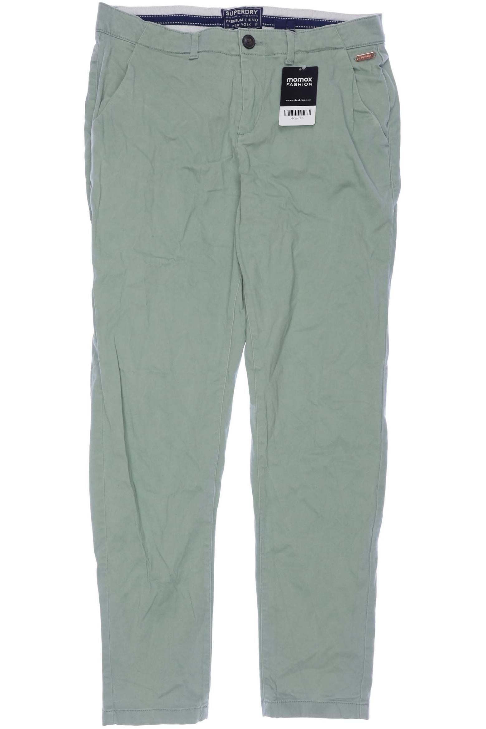 

Superdry Damen Stoffhose, hellgrün, Gr. 42