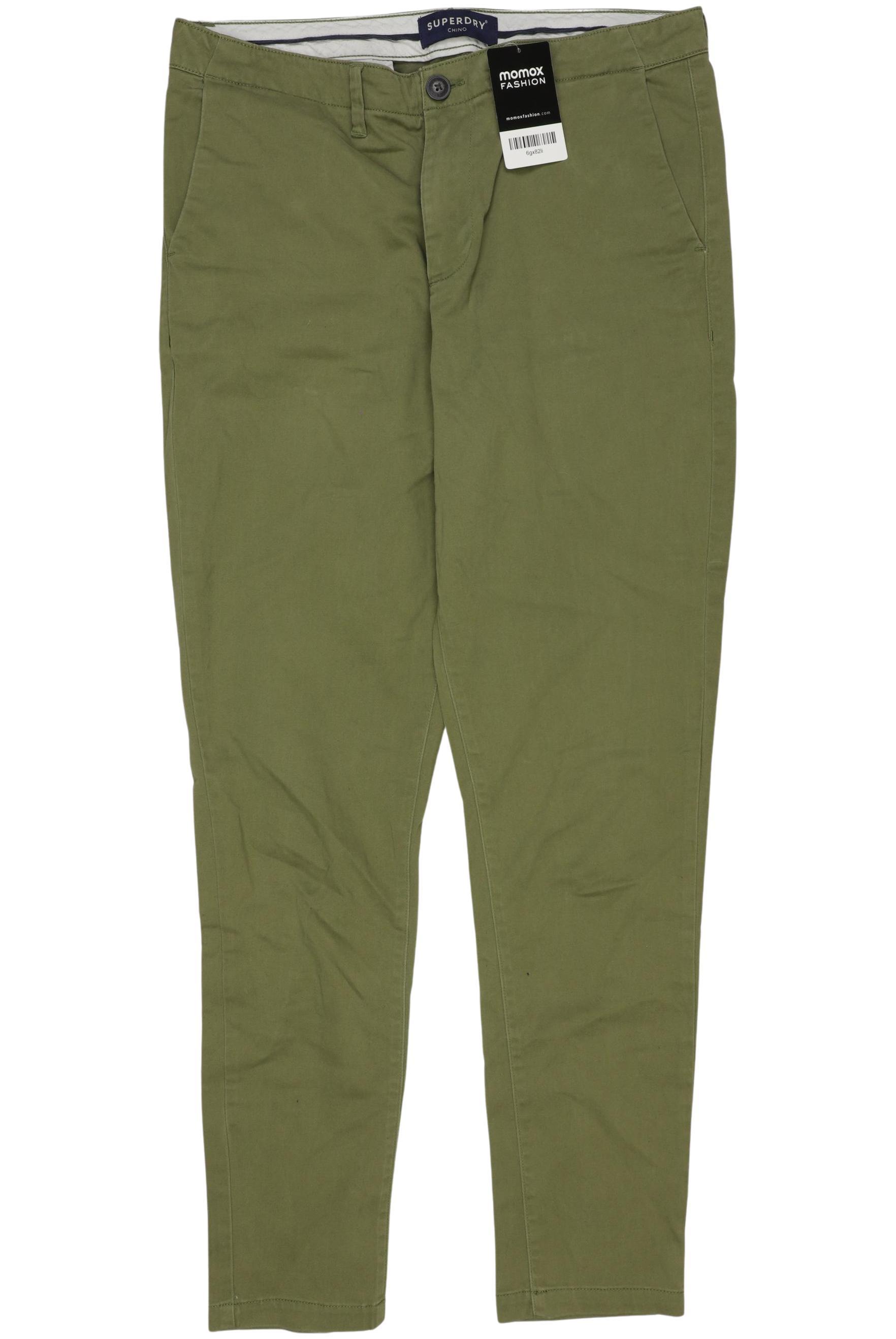 

Superdry Damen Stoffhose, grün, Gr. 32