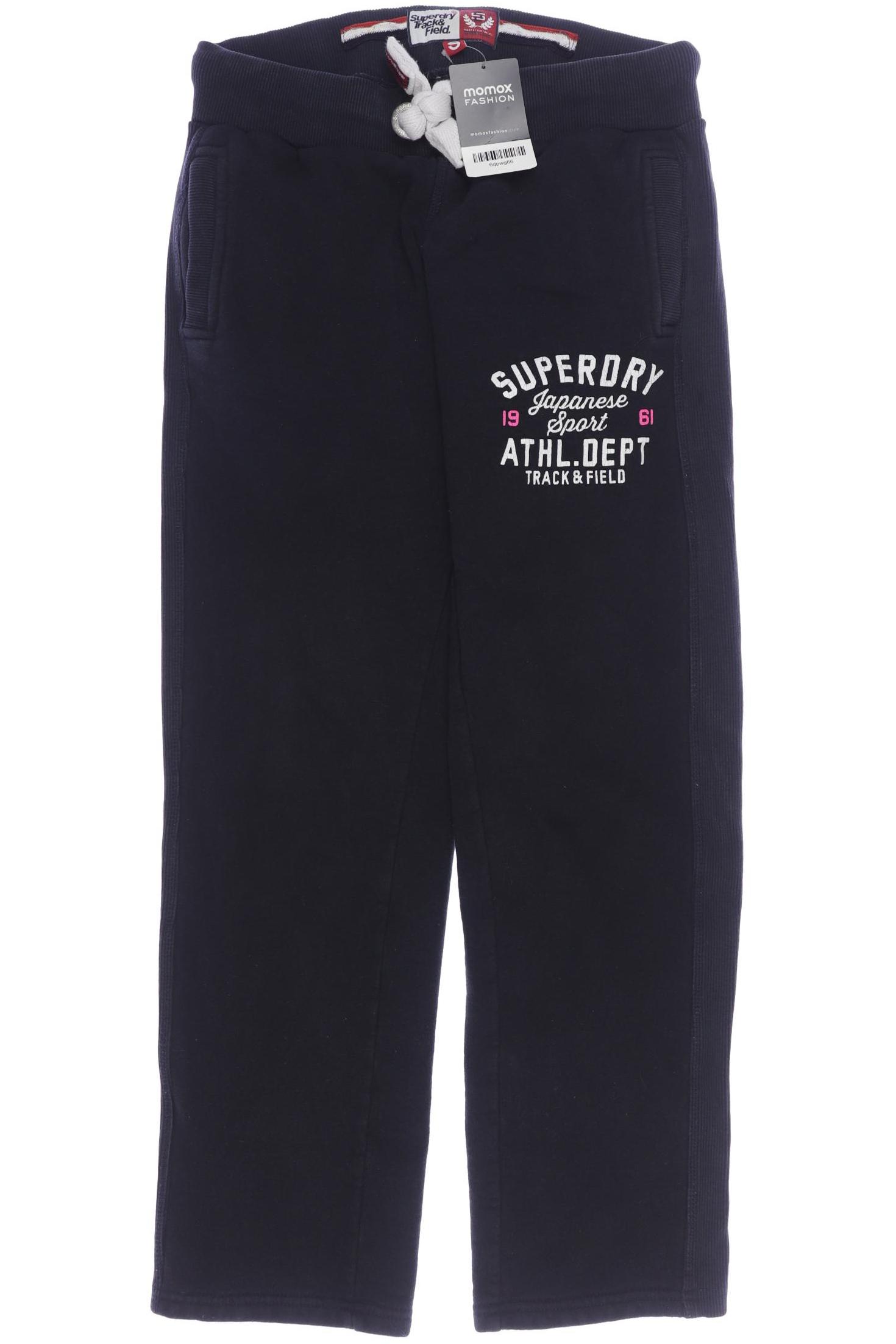 

Superdry Damen Stoffhose, schwarz, Gr. 0
