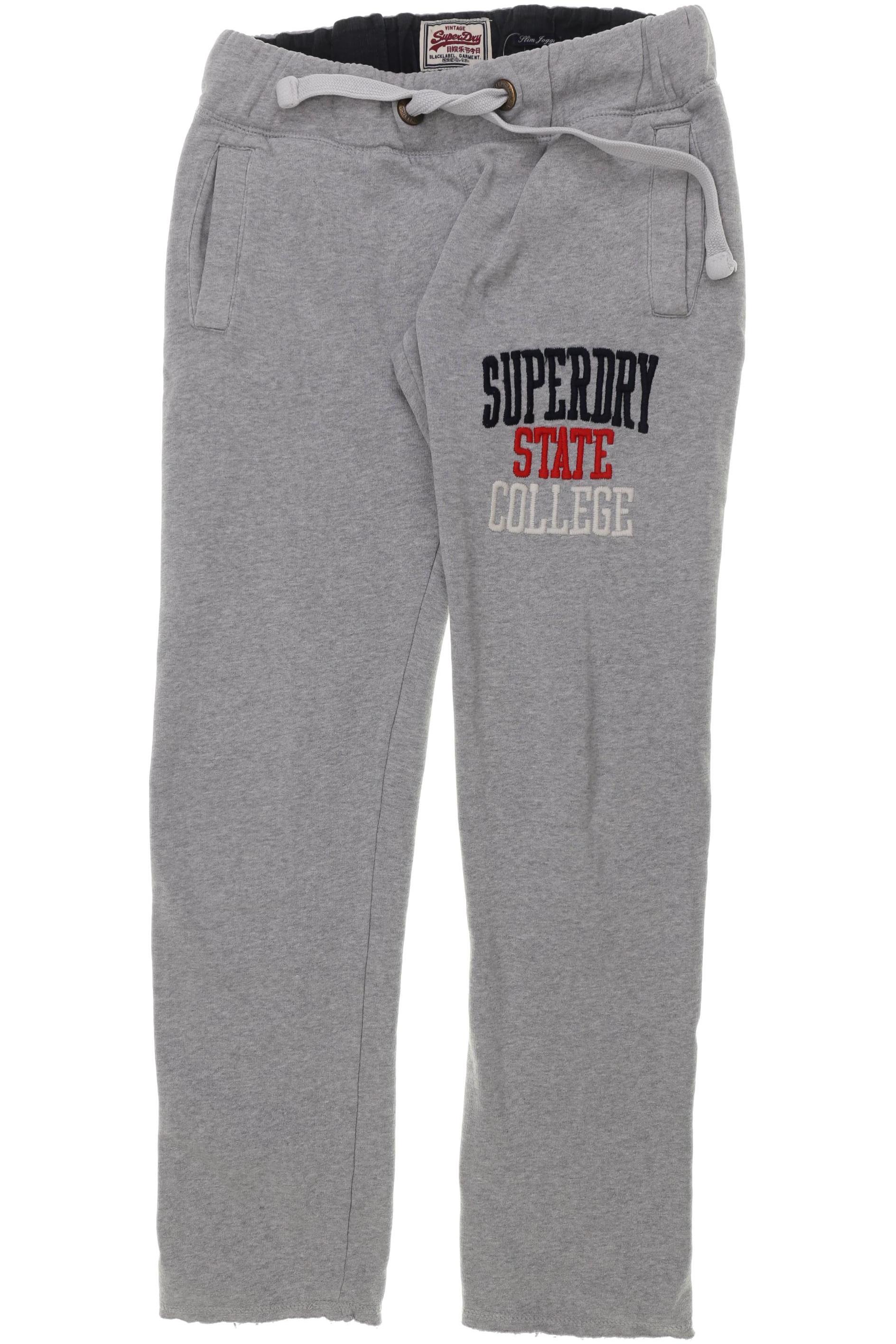 

Superdry Damen Stoffhose, grau, Gr. 0