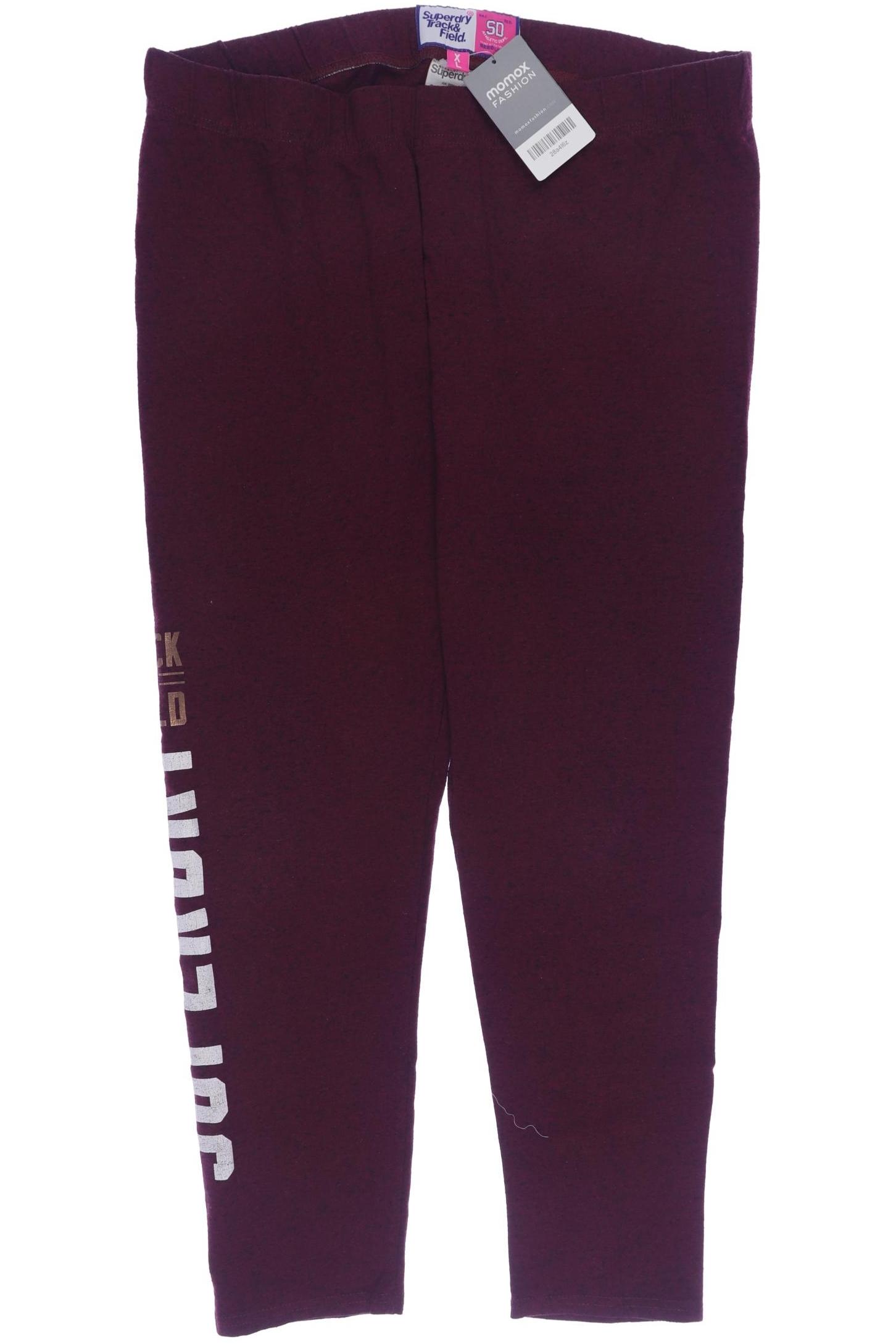 

Superdry Damen Stoffhose, bordeaux, Gr. 0