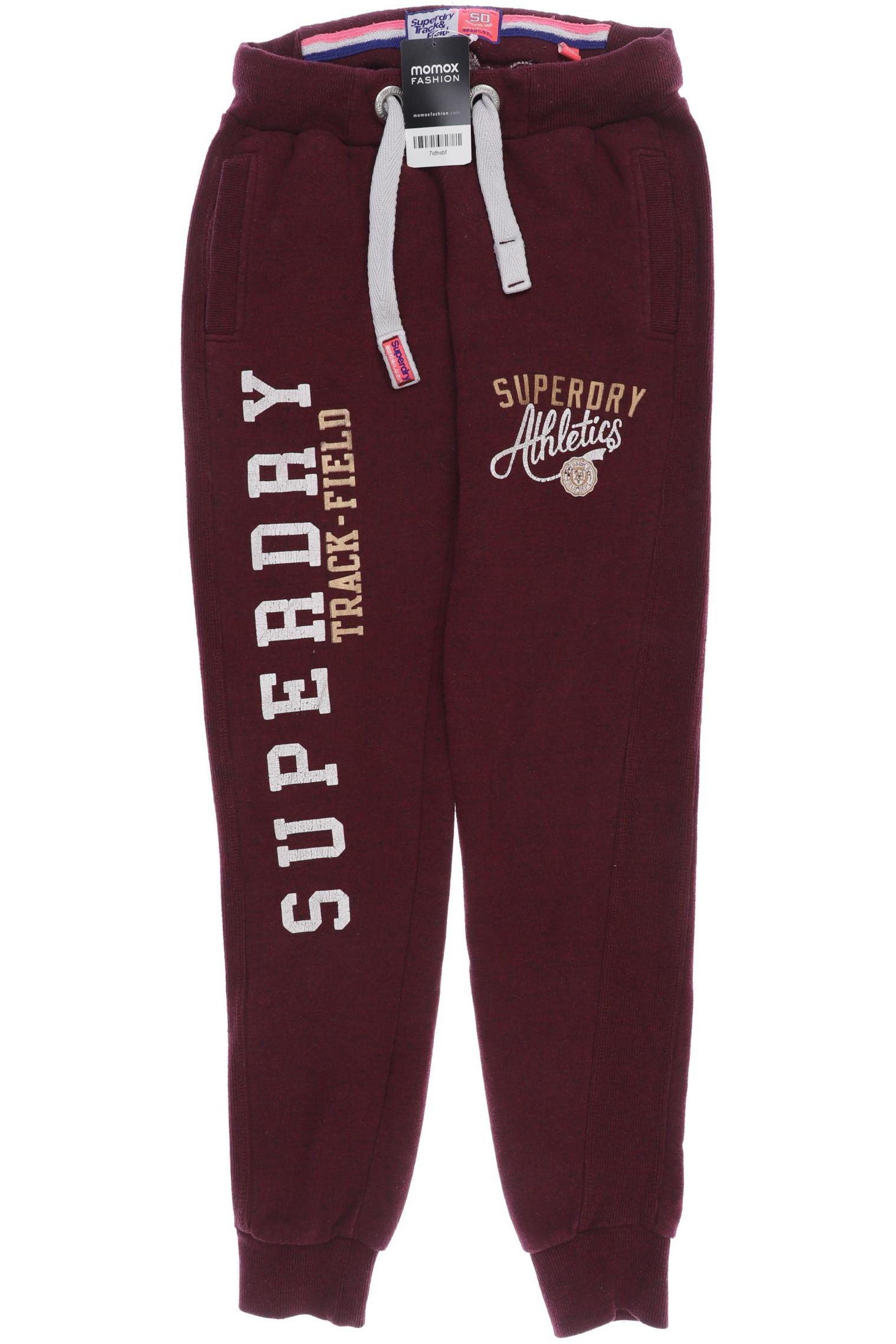 

Superdry Damen Stoffhose, bordeaux, Gr. 0