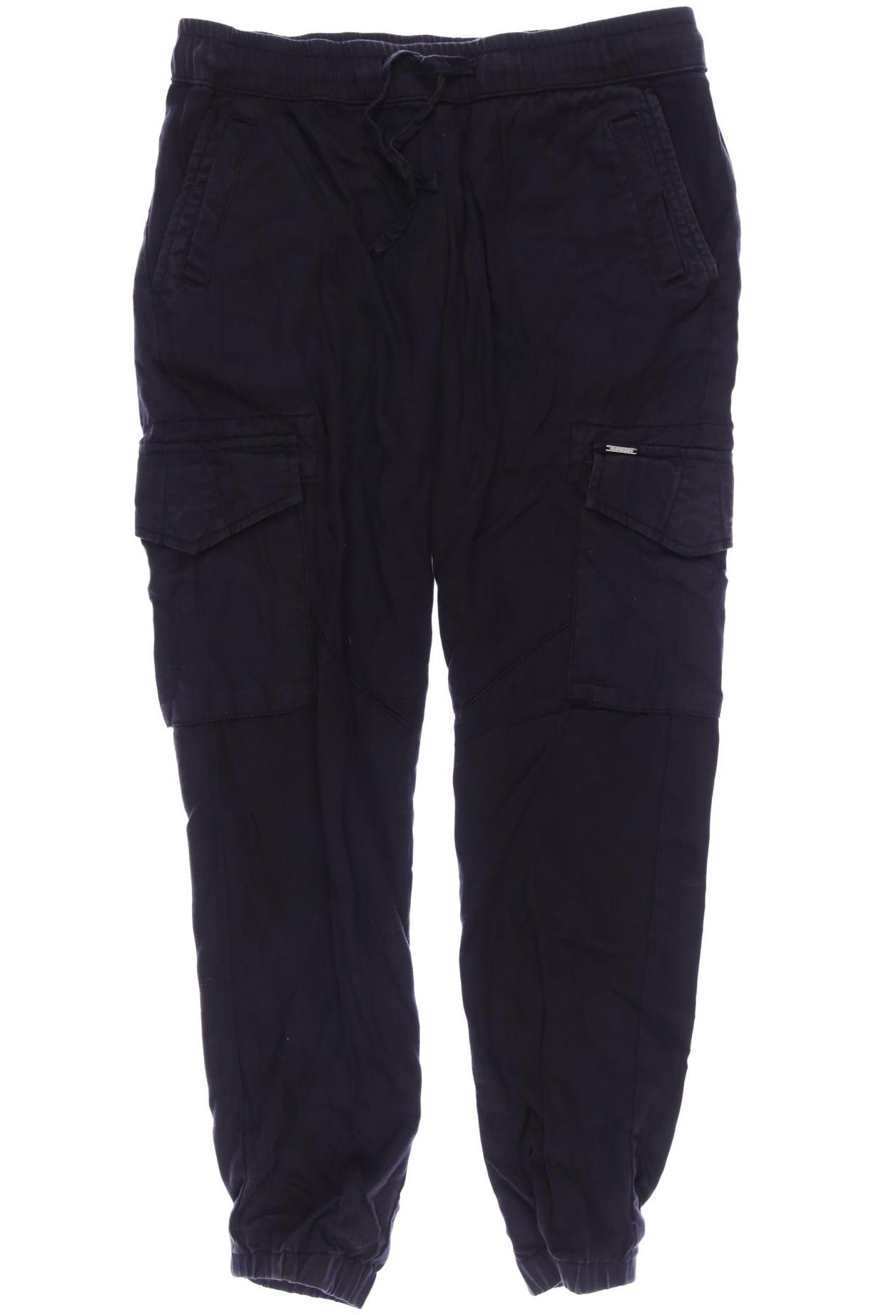 

Superdry Damen Stoffhose, schwarz, Gr. 26