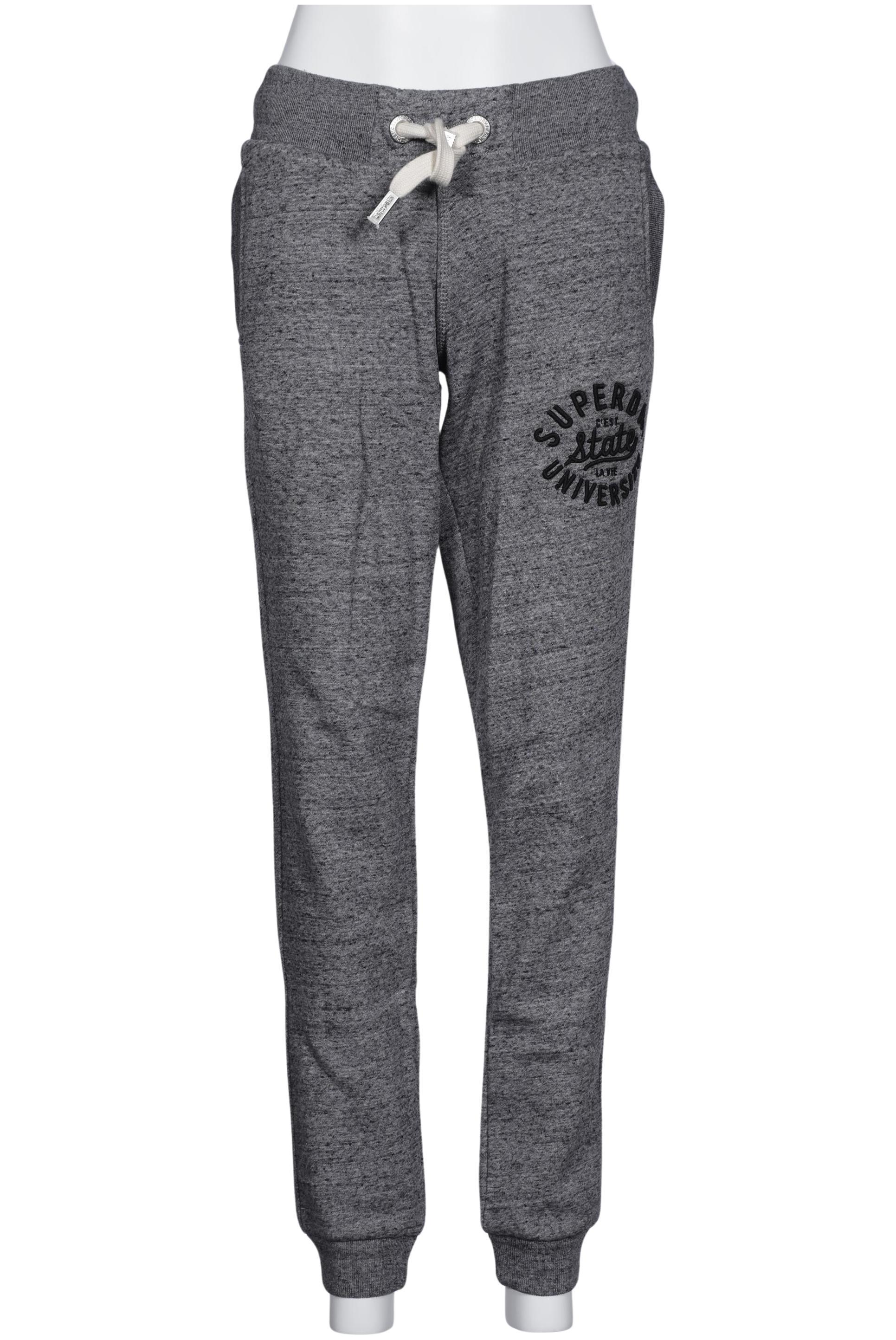 

Superdry Damen Stoffhose, grau, Gr. 0