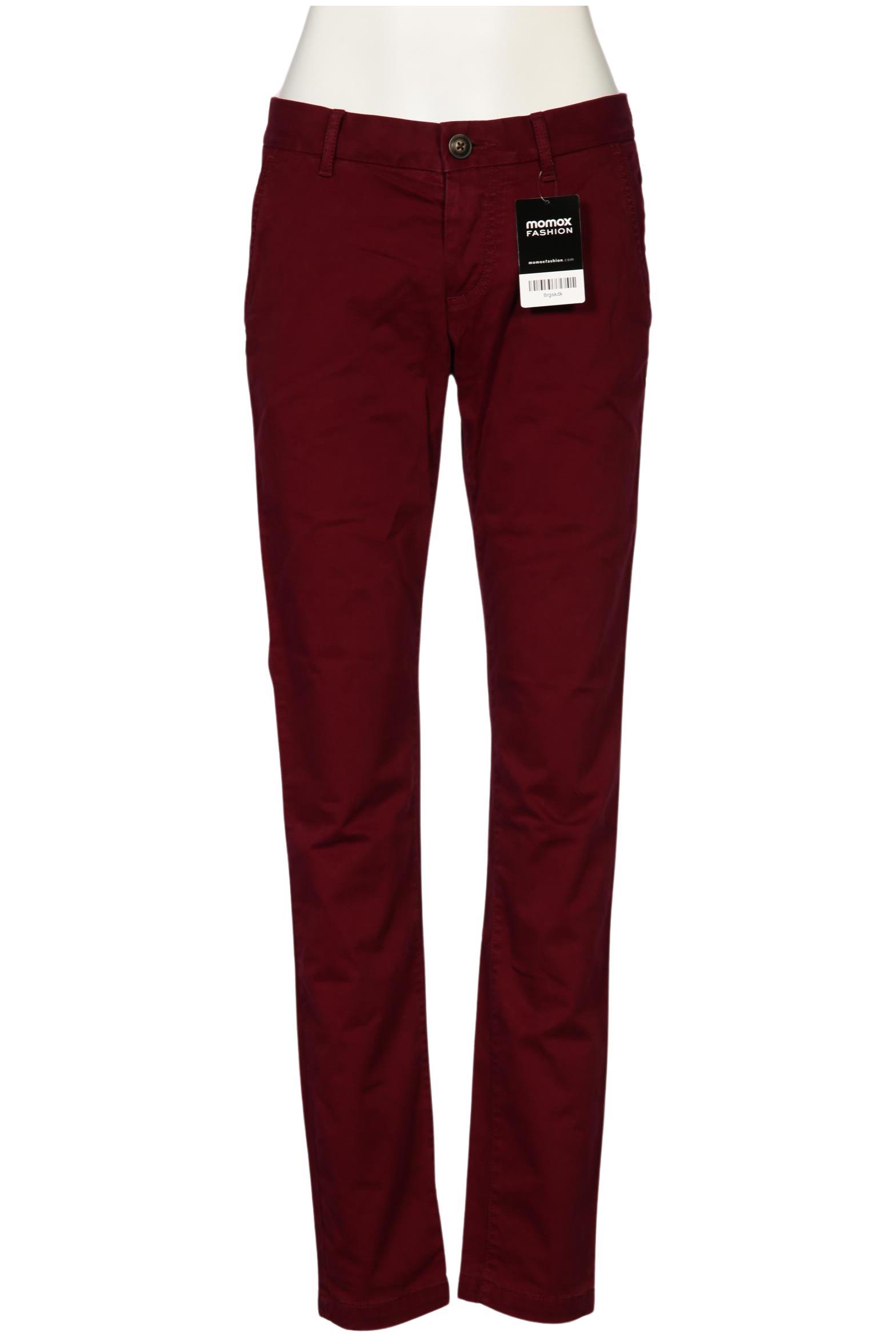 

Superdry Damen Stoffhose, bordeaux, Gr. 0