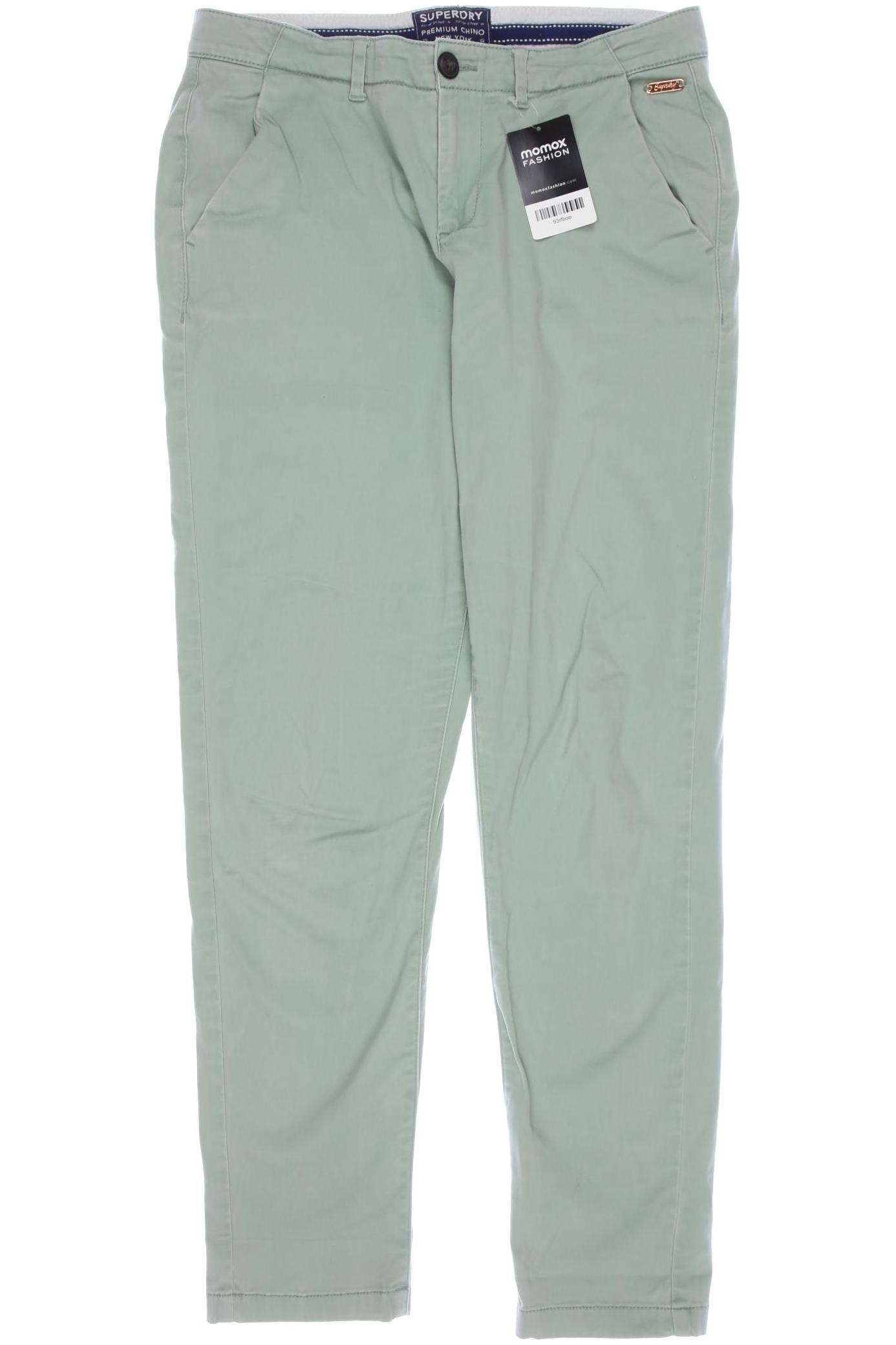 

Superdry Damen Stoffhose, hellgrün, Gr. 40