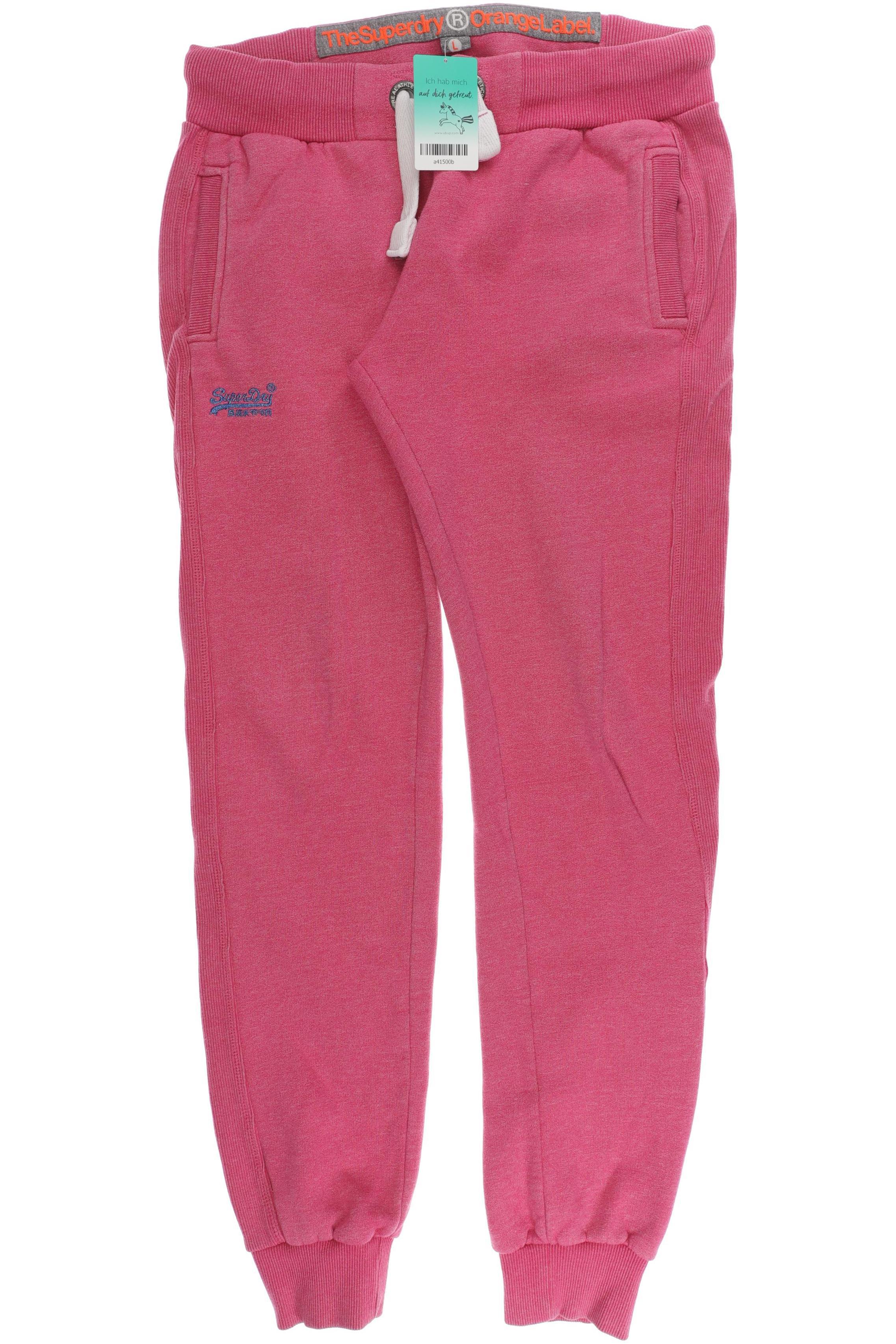 

Superdry Damen Stoffhose, pink, Gr.