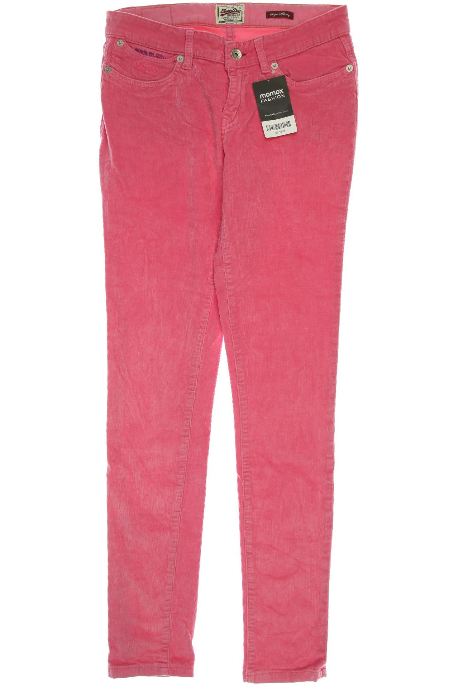 

Superdry Damen Stoffhose, pink, Gr. 28