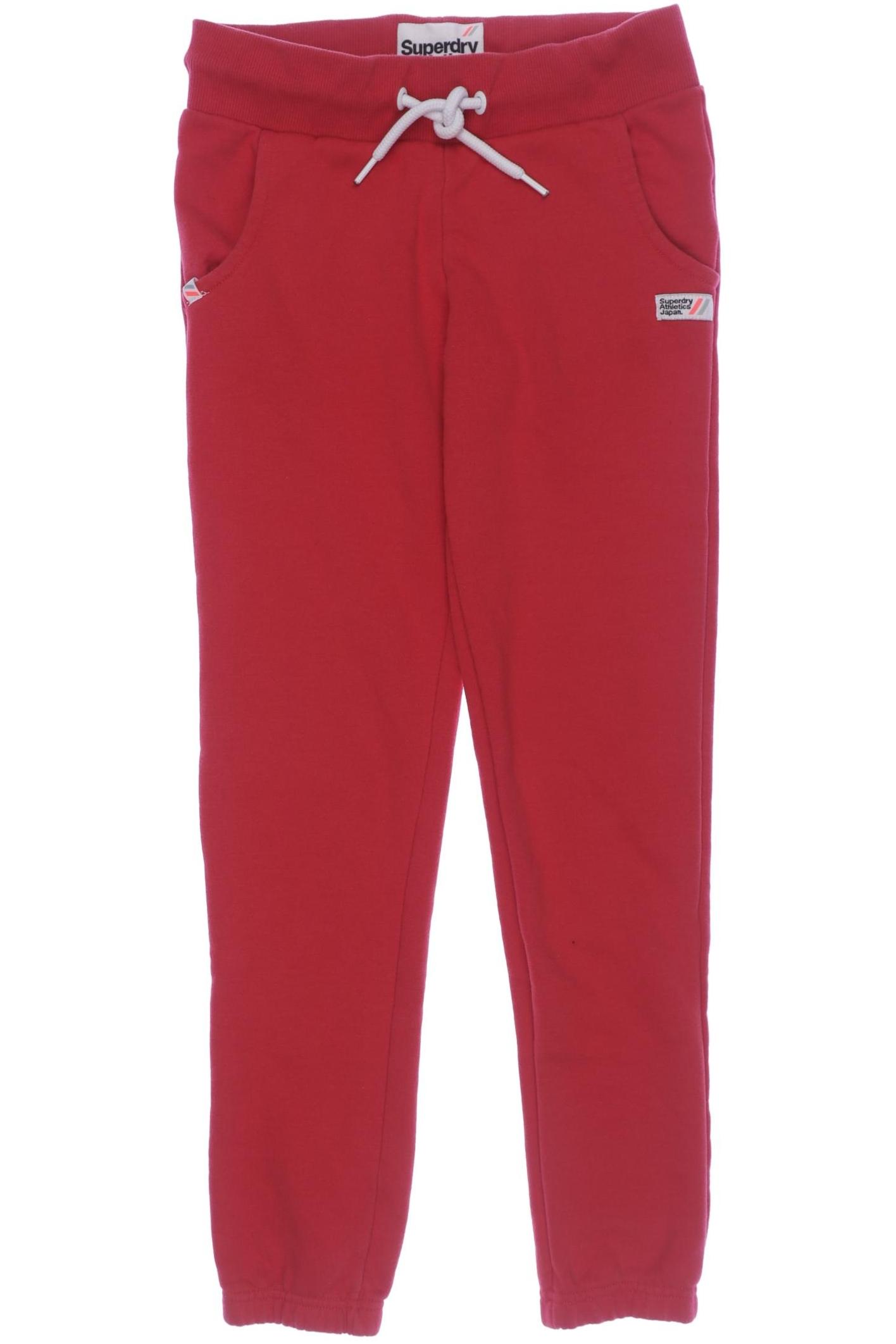 

Superdry Damen Stoffhose, rot, Gr. 36