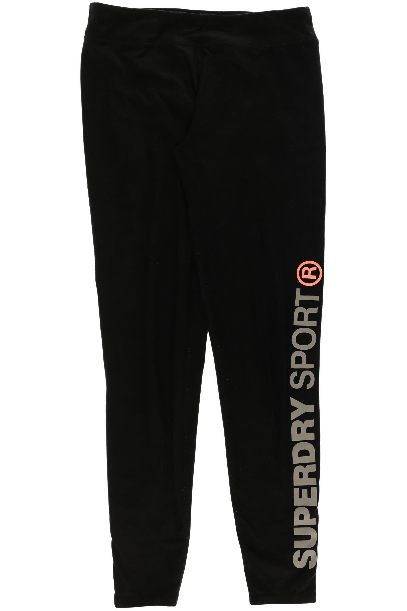 

Superdry Damen Stoffhose, schwarz, Gr.
