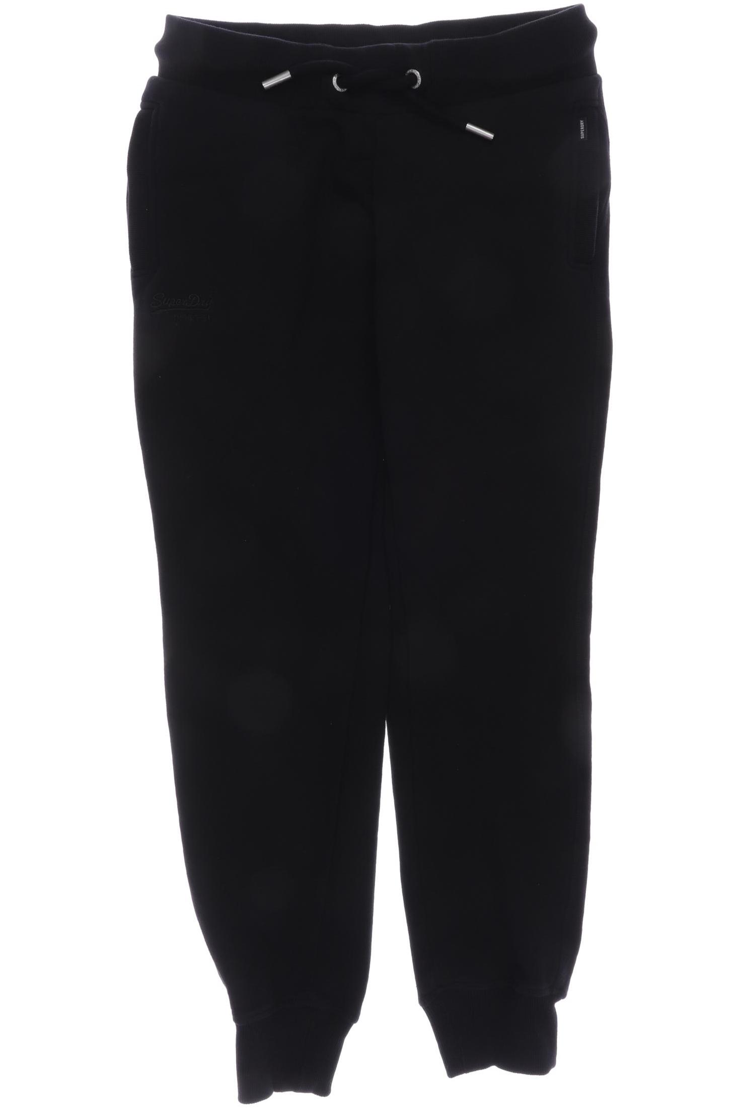 

Superdry Damen Stoffhose, schwarz, Gr. 40