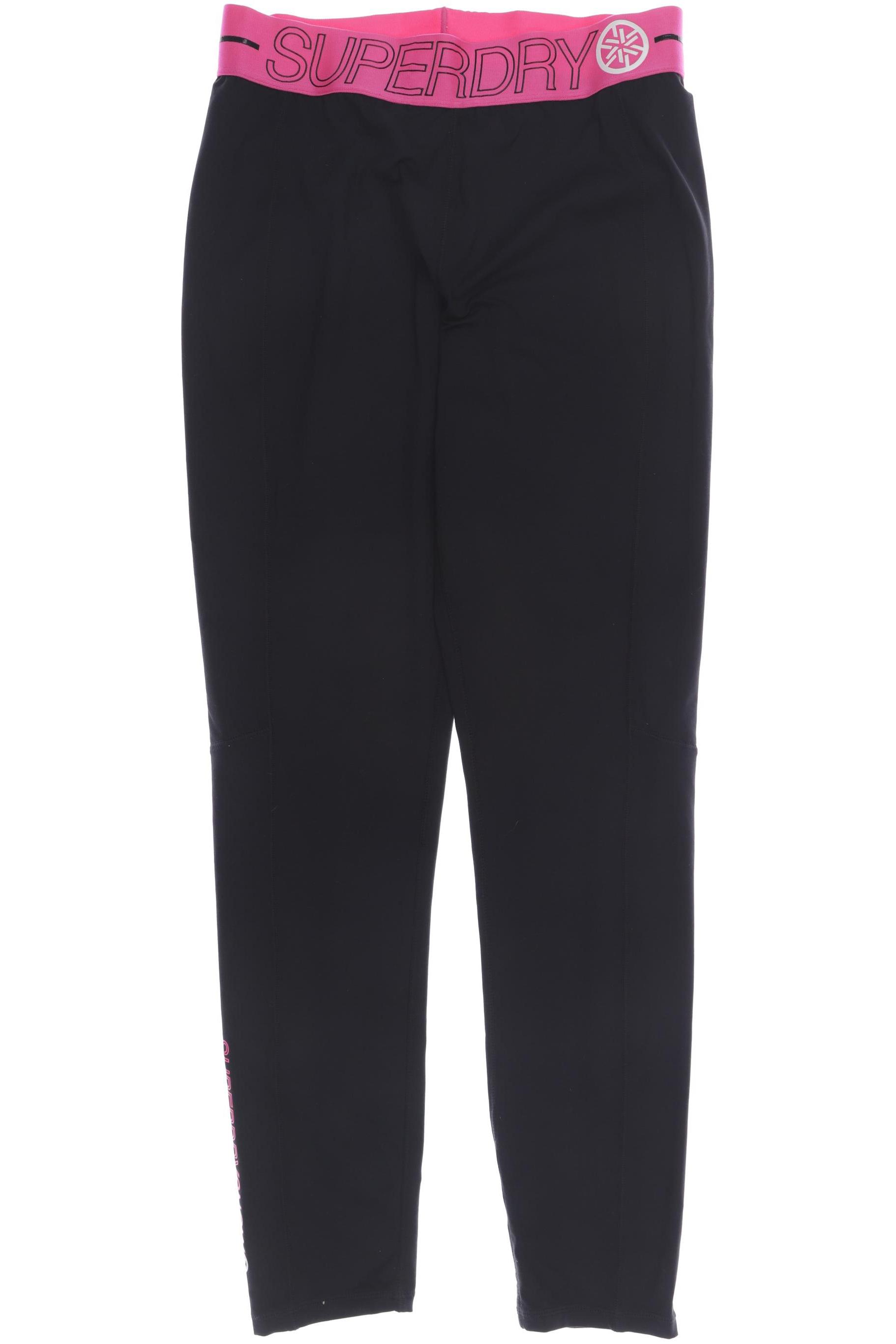 

Superdry Damen Stoffhose, schwarz, Gr. 0