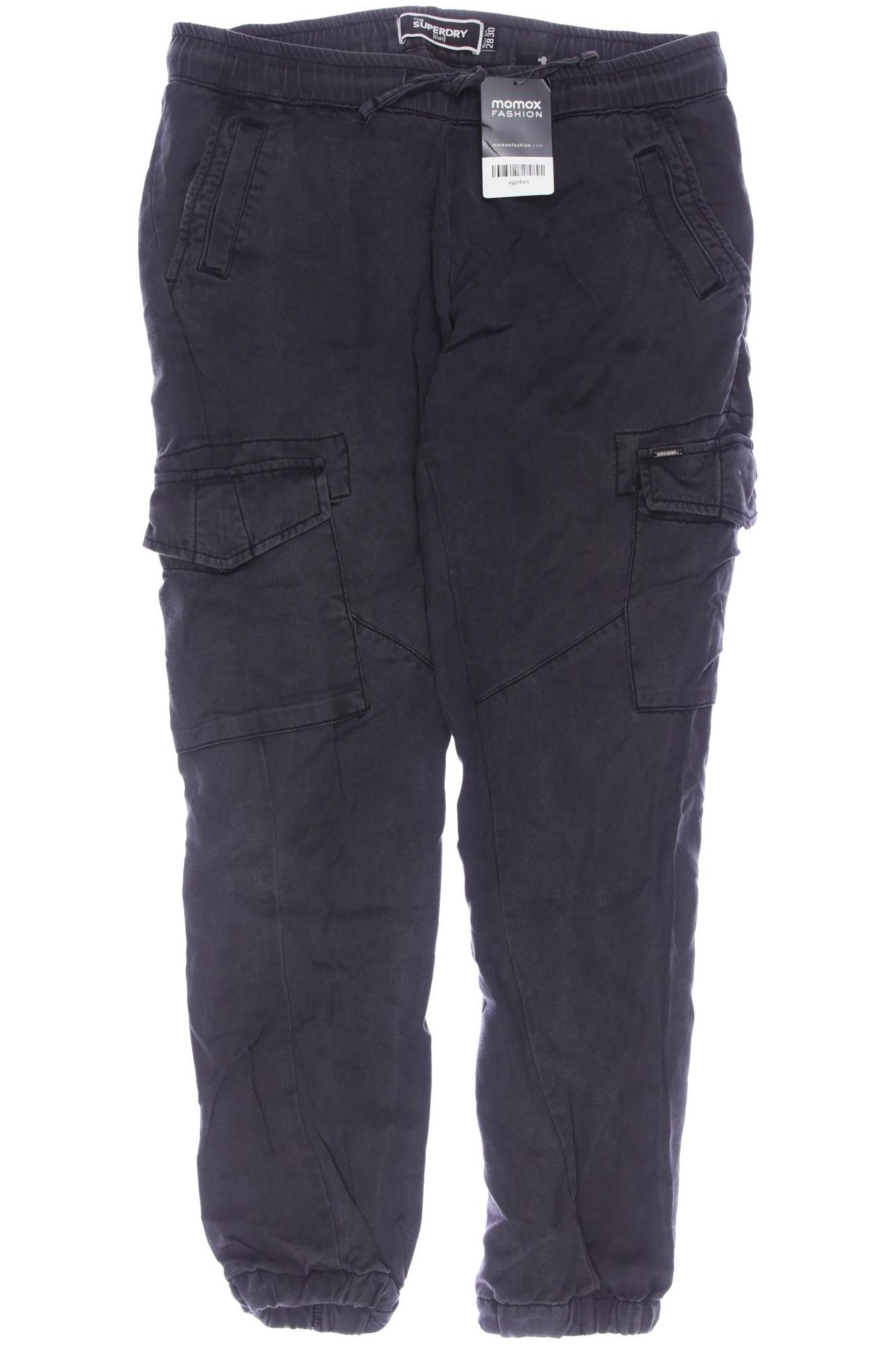 

Superdry Damen Stoffhose, grau, Gr. 28