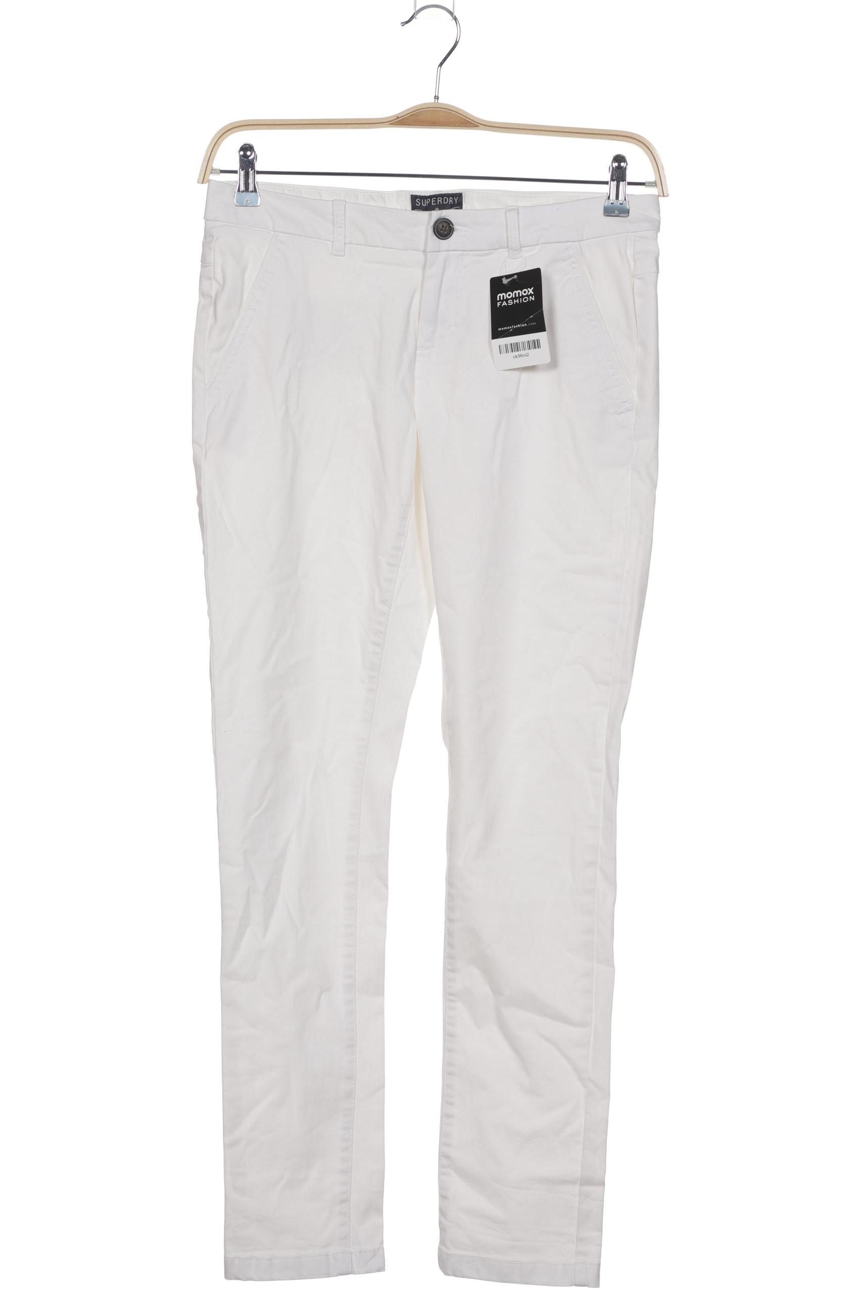 

Superdry Damen Stoffhose, weiß, Gr. 0