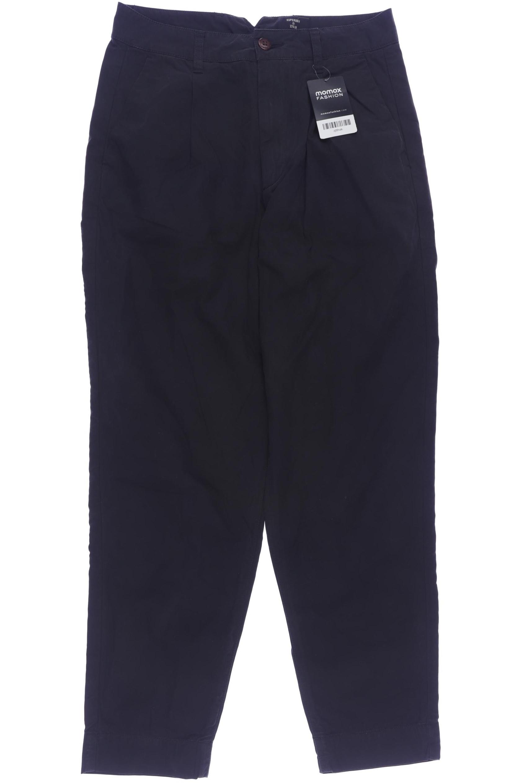 

Superdry Damen Stoffhose, schwarz, Gr. 30
