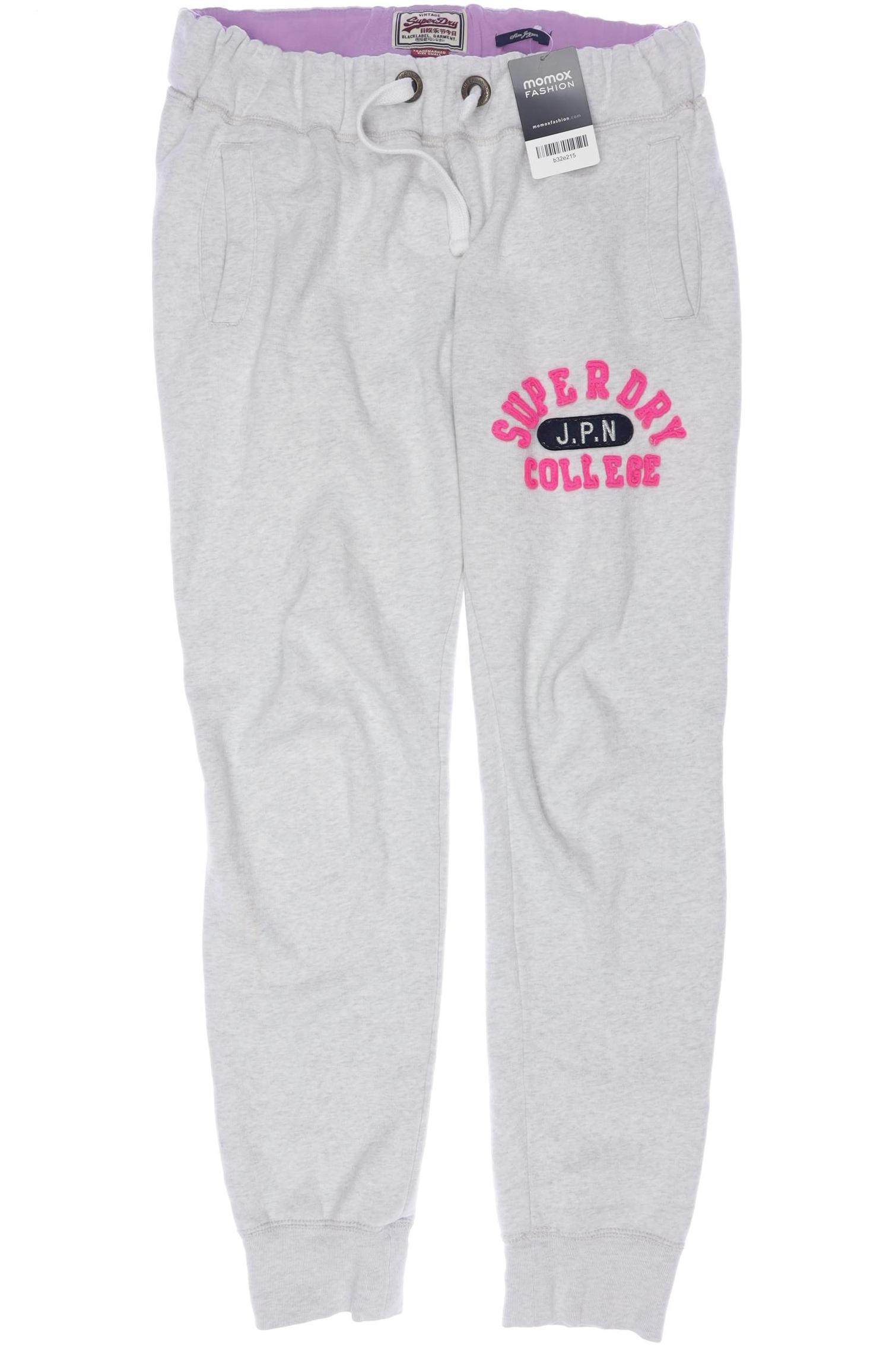 

Superdry Damen Stoffhose, grau, Gr. 0