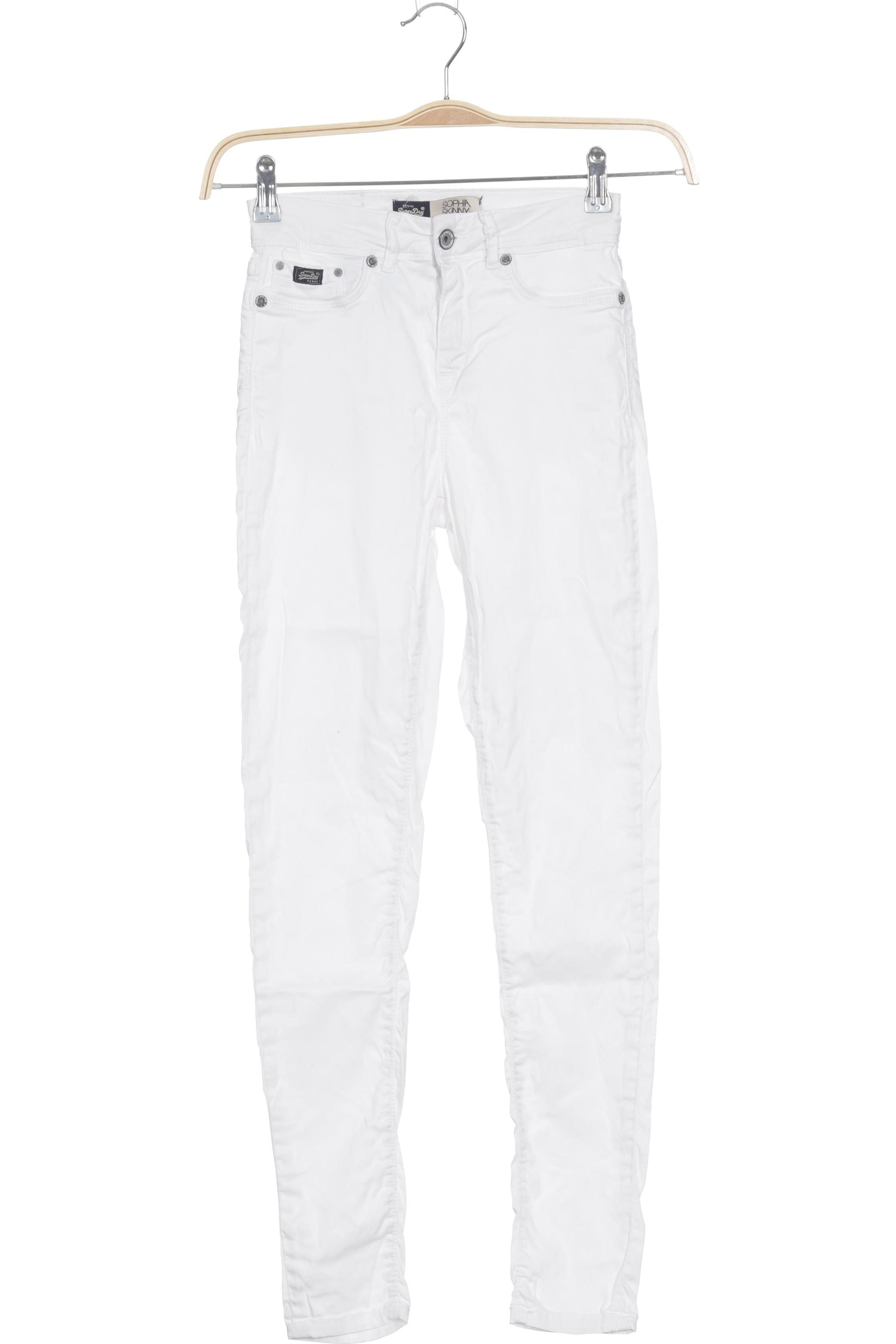 

Superdry Damen Stoffhose, weiß, Gr. 24