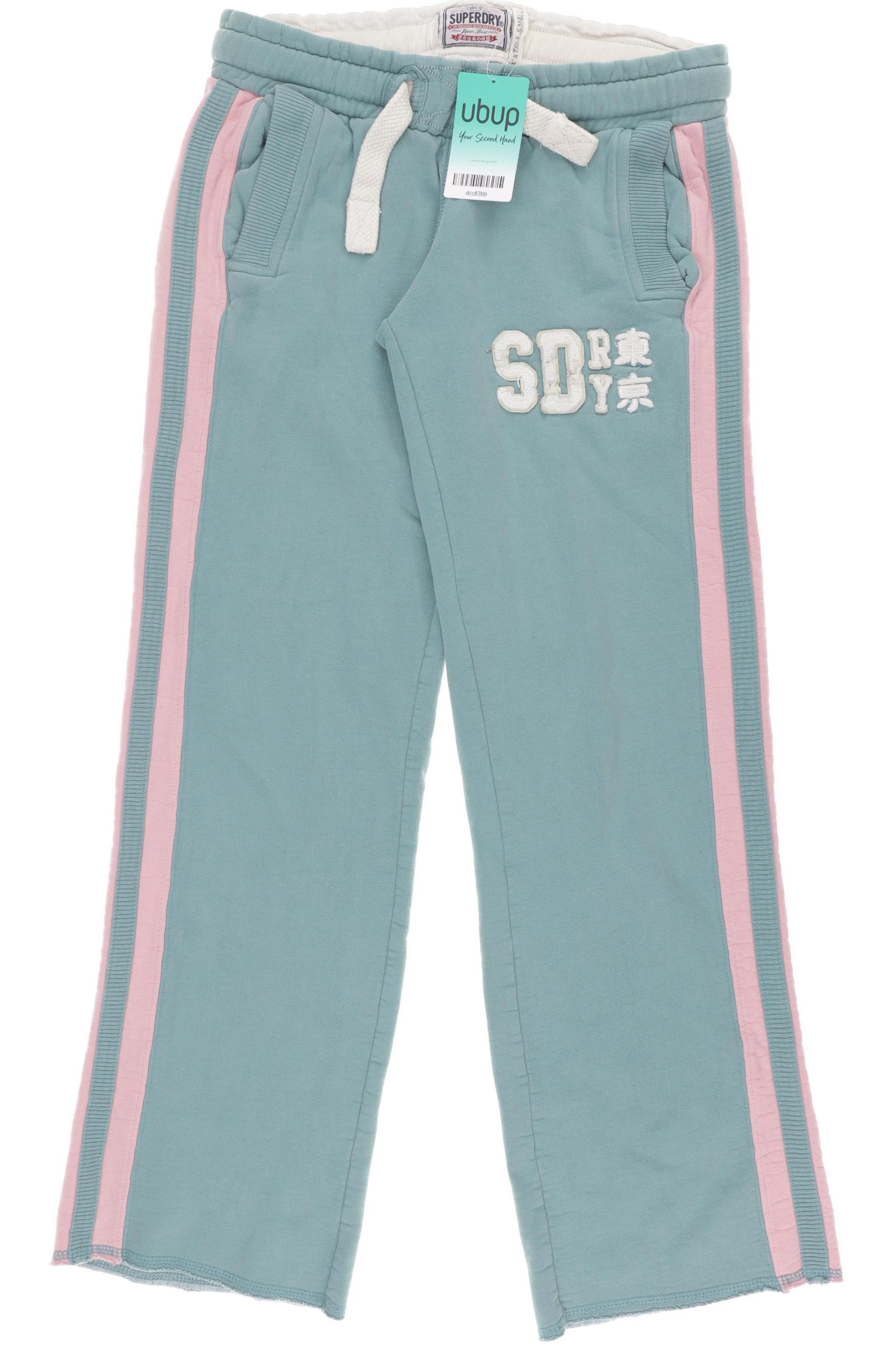 

Superdry Damen Stoffhose, türkis, Gr.