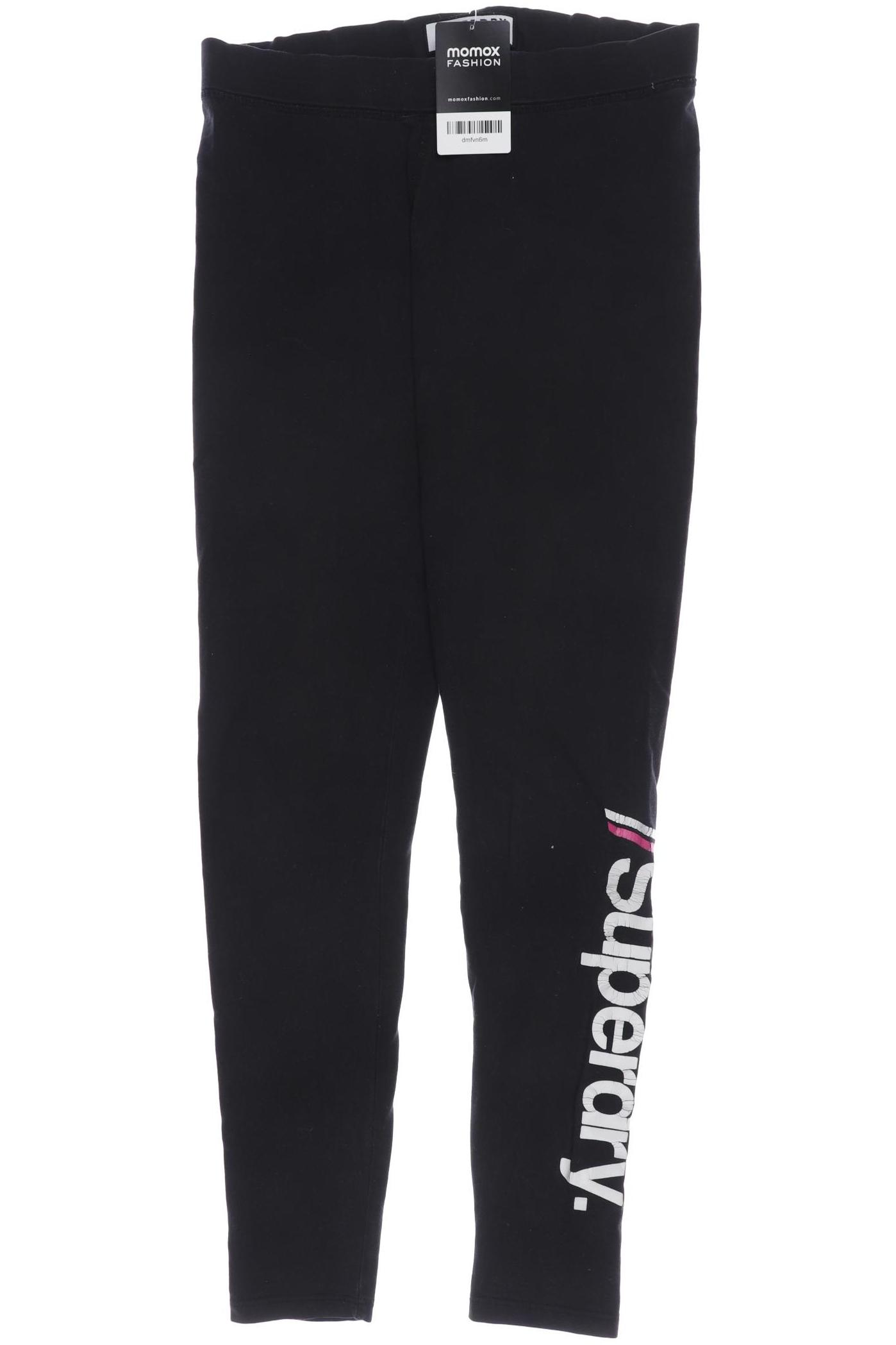 

Superdry Damen Stoffhose, schwarz, Gr. 36