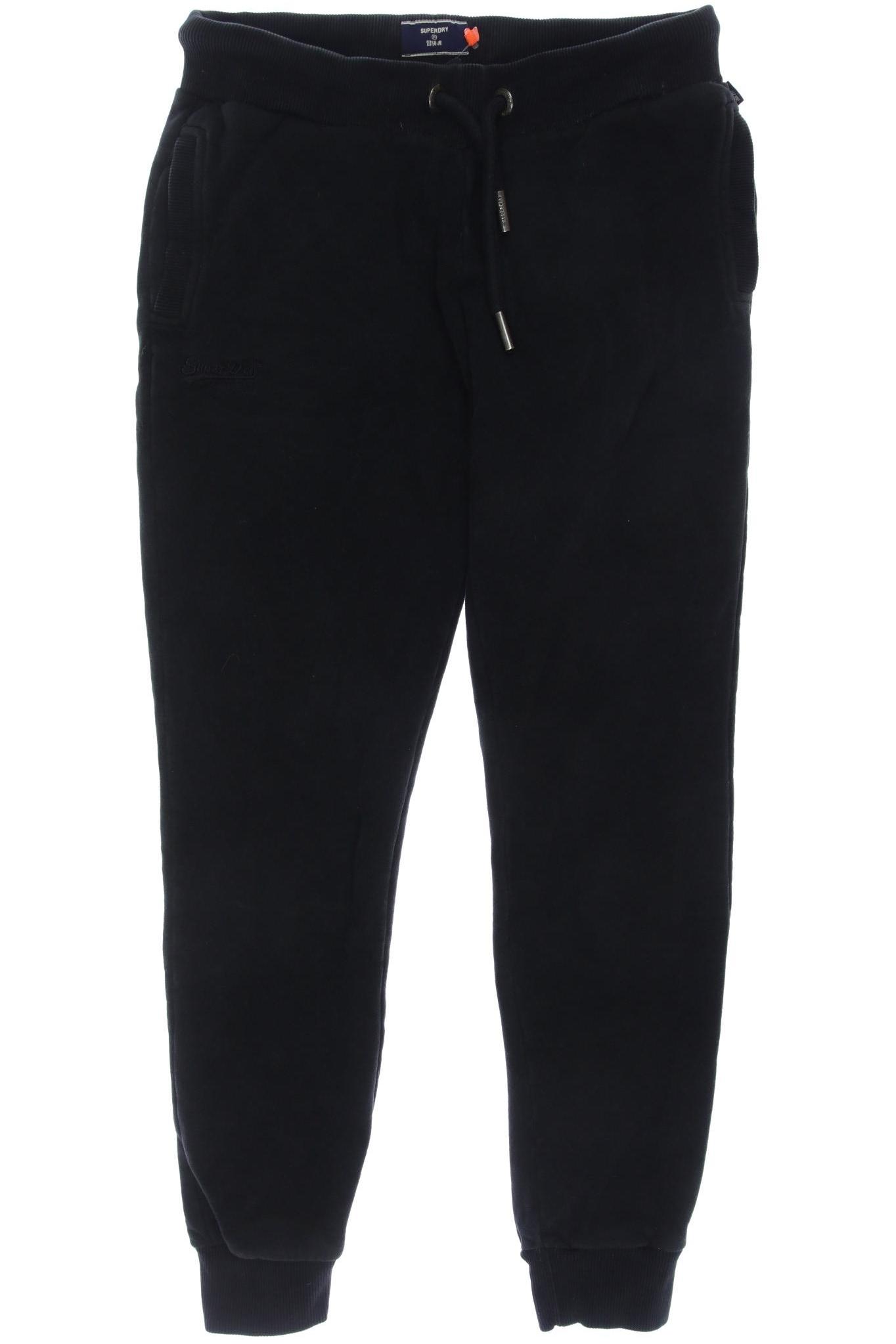 

Superdry Damen Stoffhose, schwarz, Gr. 40