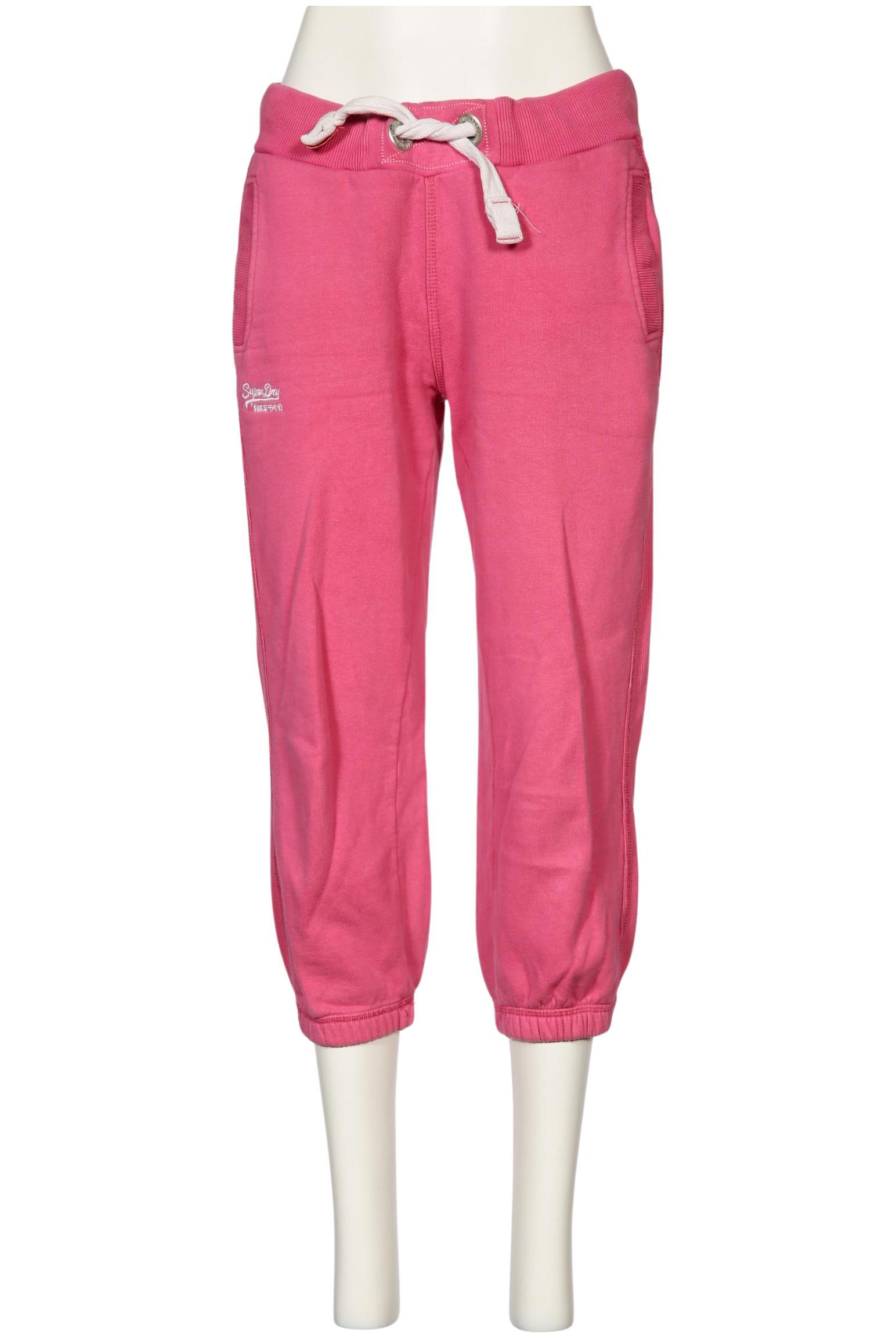 

Superdry Damen Stoffhose, pink, Gr. 0