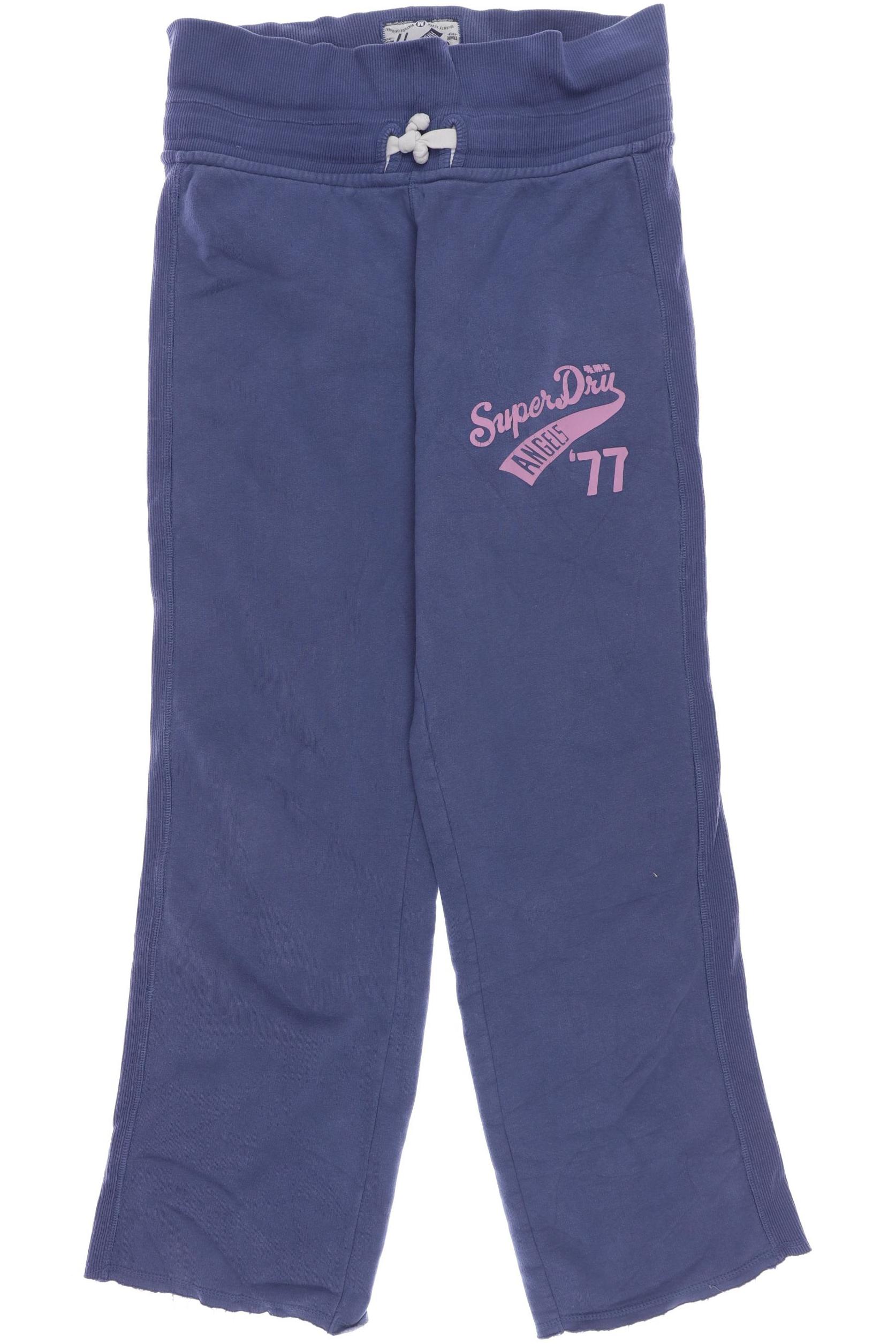 

Superdry Damen Stoffhose, blau, Gr. 0