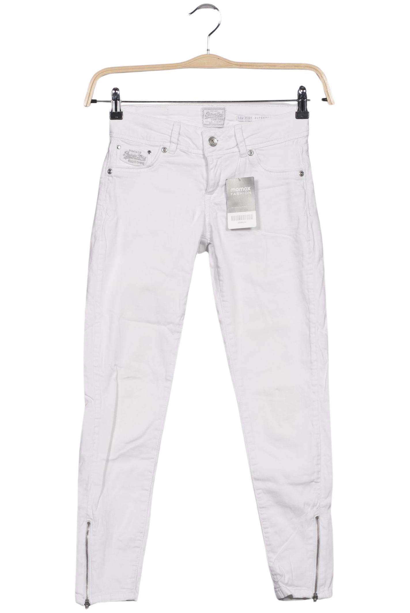 

Superdry Damen Stoffhose, weiß, Gr. 26