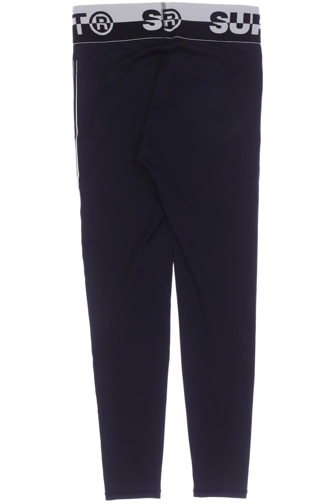

Superdry Damen Stoffhose, schwarz, Gr. 36